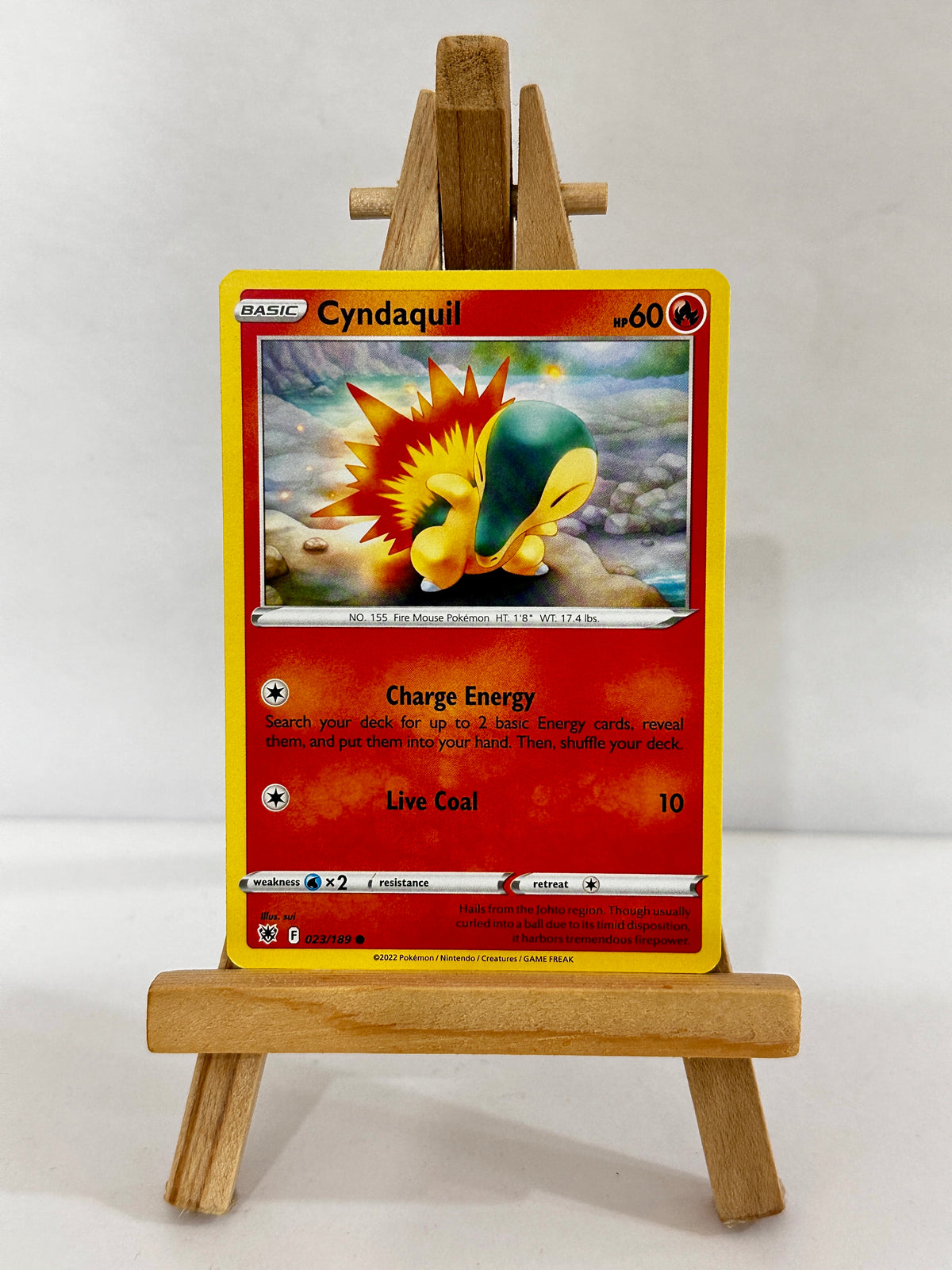Cyndaquil (SWSH Astral Radiance)