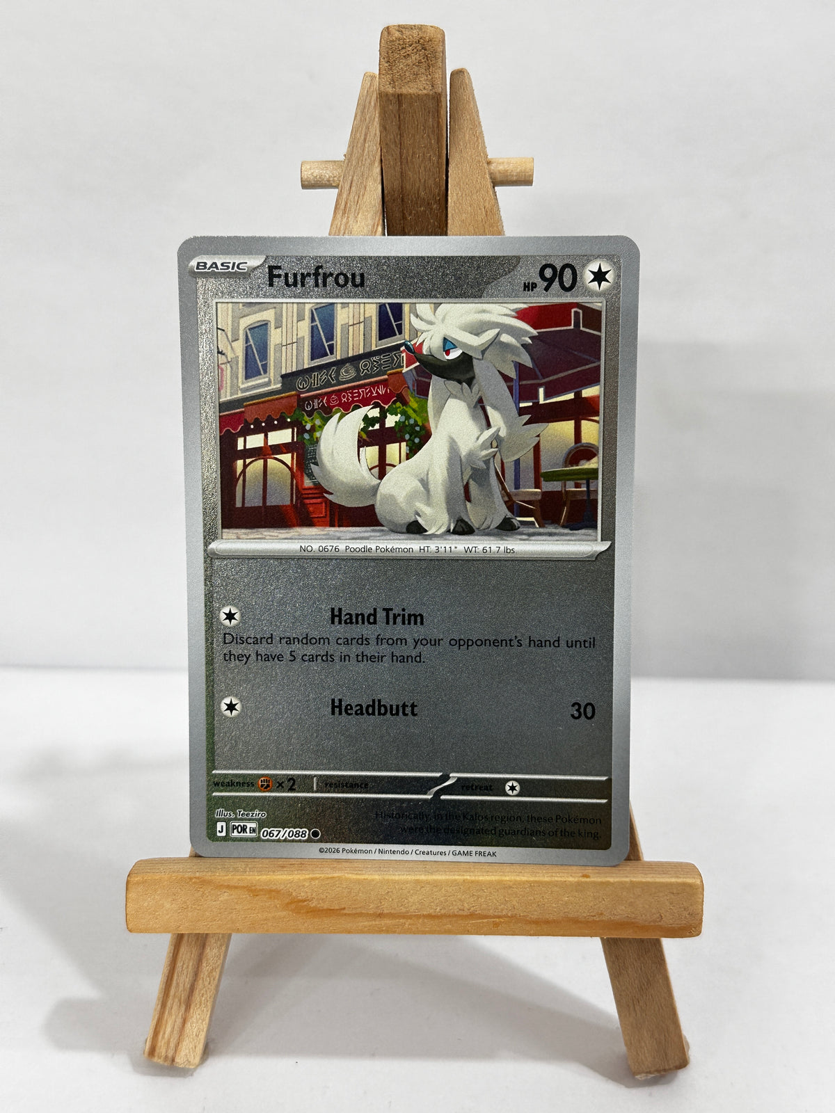 Furfrou (ME Perfect Order) Reverse Holo