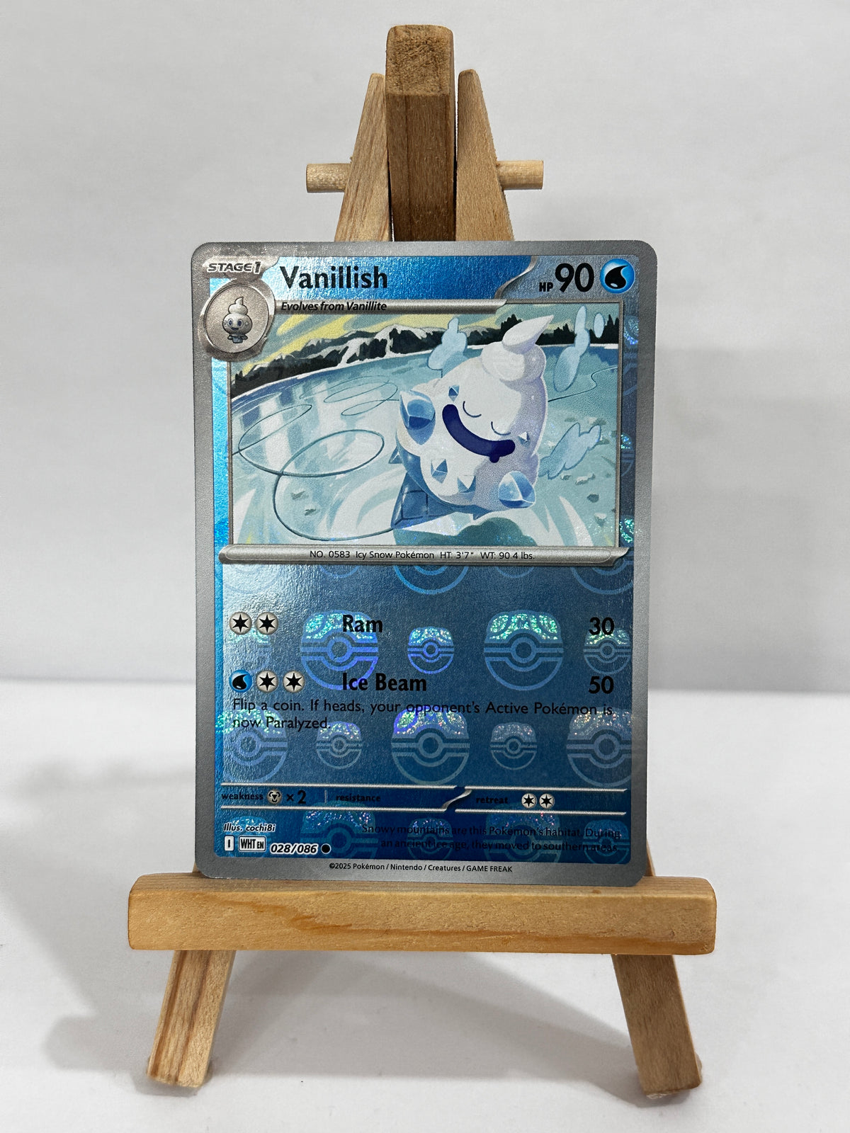 Vanillish Masterball (SV White Flare)