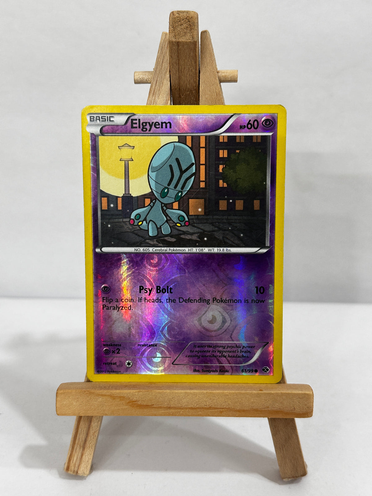 Elgyem (BW Next Destinies) Reverse Holo