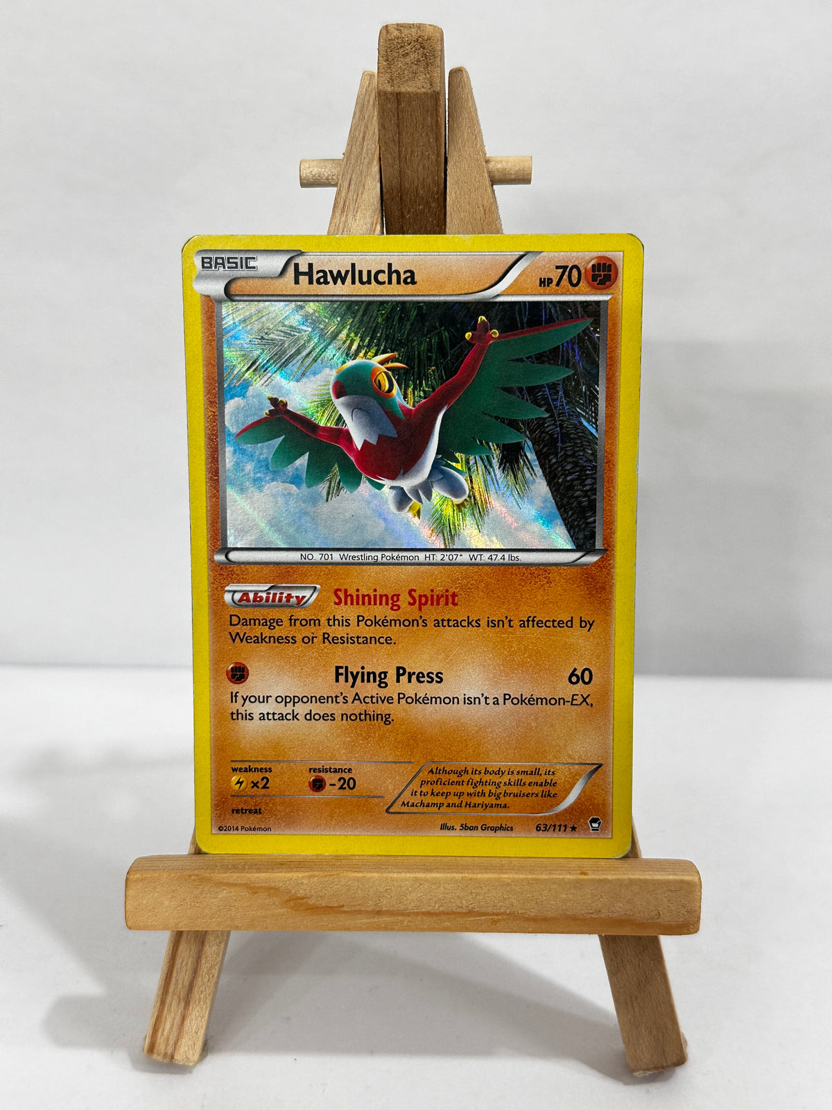 Hawlucha (XY Furious Fists) Holo