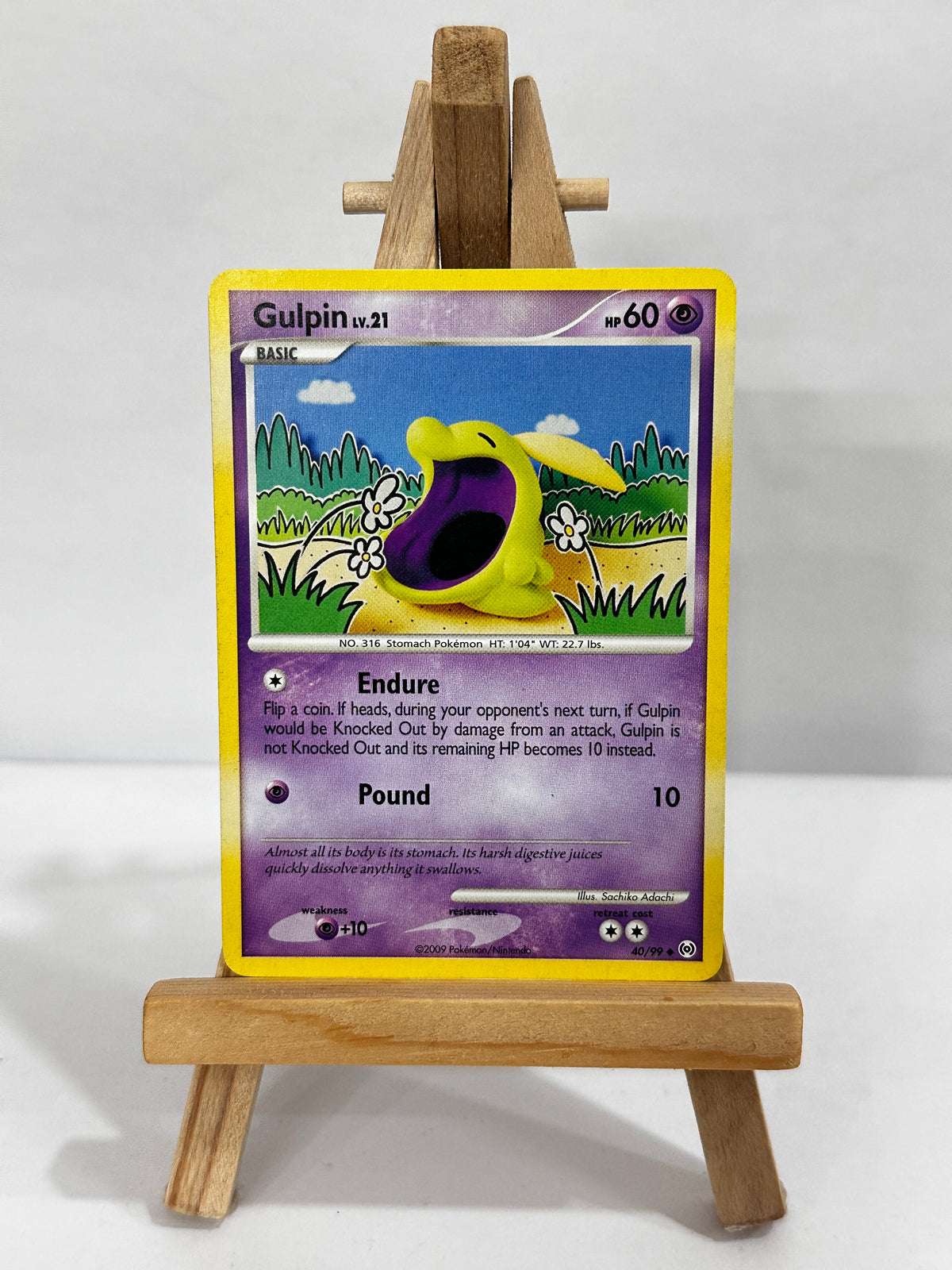 Gulpin LV.21 (Platinum Arceus)