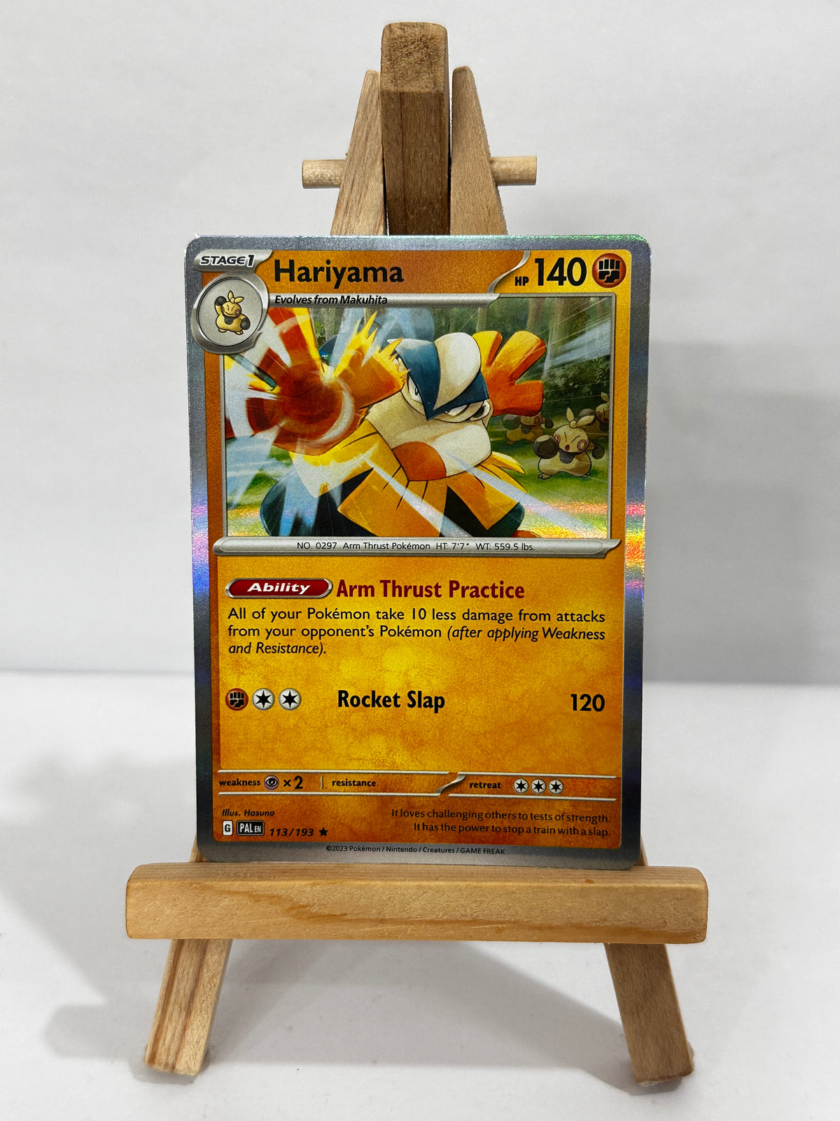 Hariyama (SV Paldea Evolved) Holo
