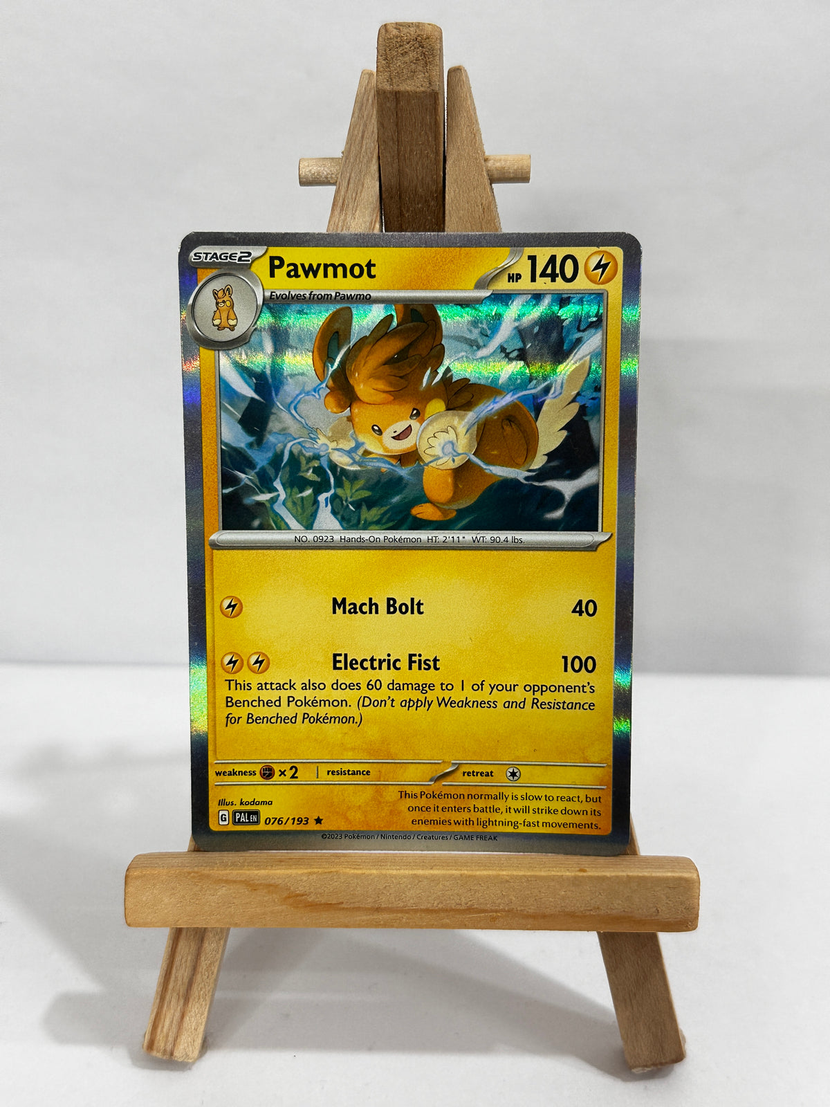 Pawmot (SV Paldea Evolved) Holo