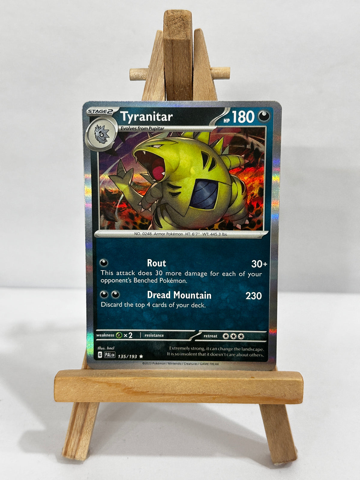 Tyranitar (SV Paldea Evolved) Holo