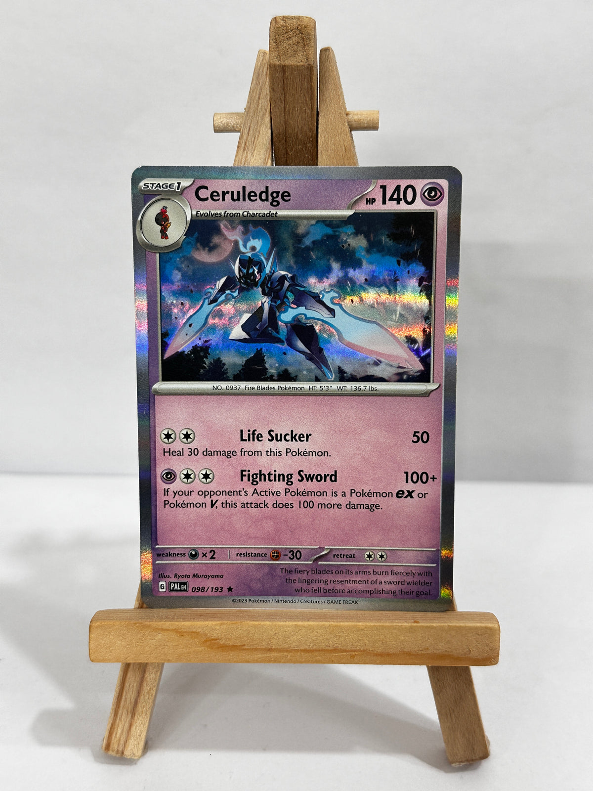 Ceruledge (SV Paldea Evolved) Holo