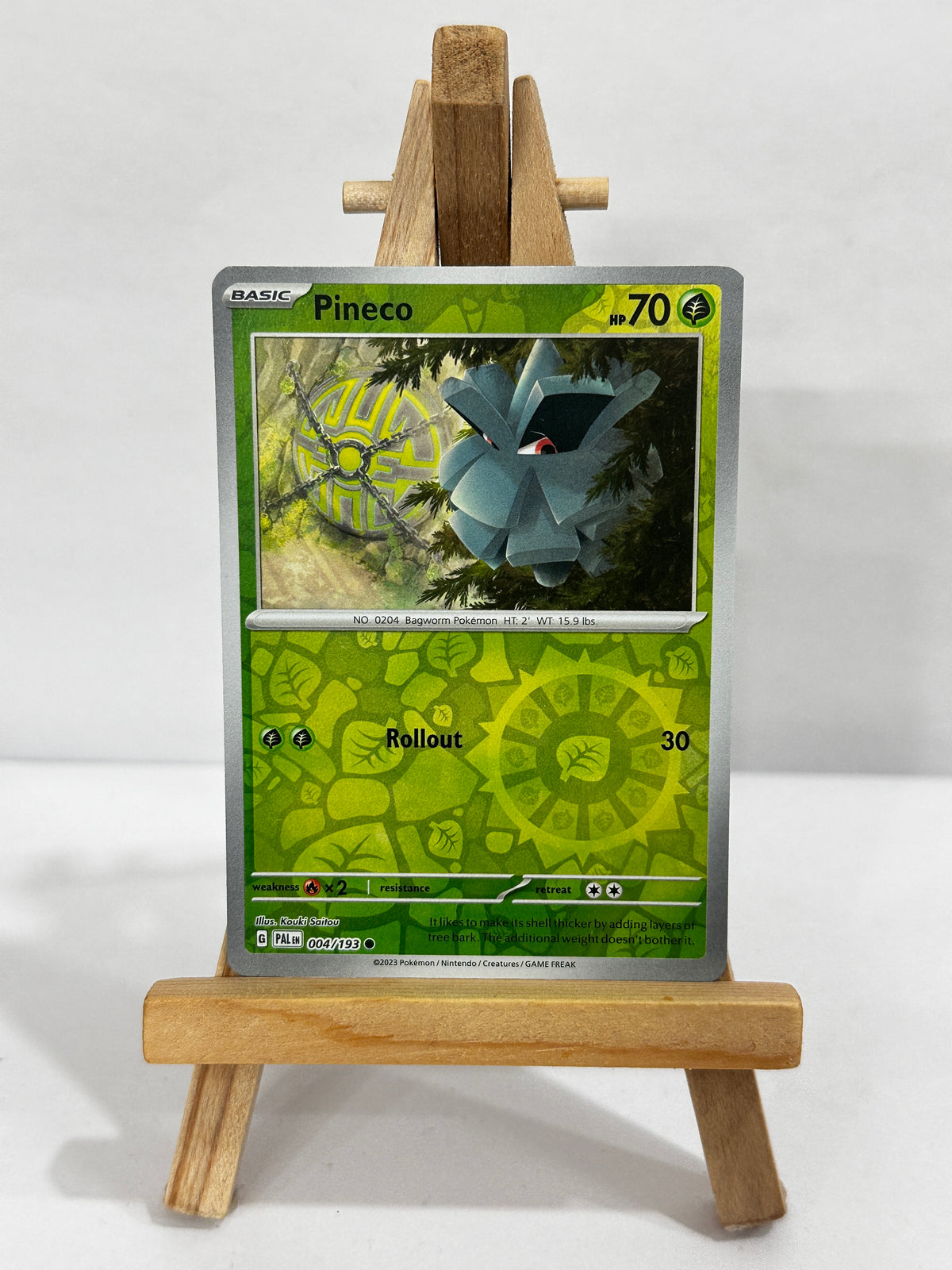 Pineco (SV Paldea Evolved) Reverse Holo