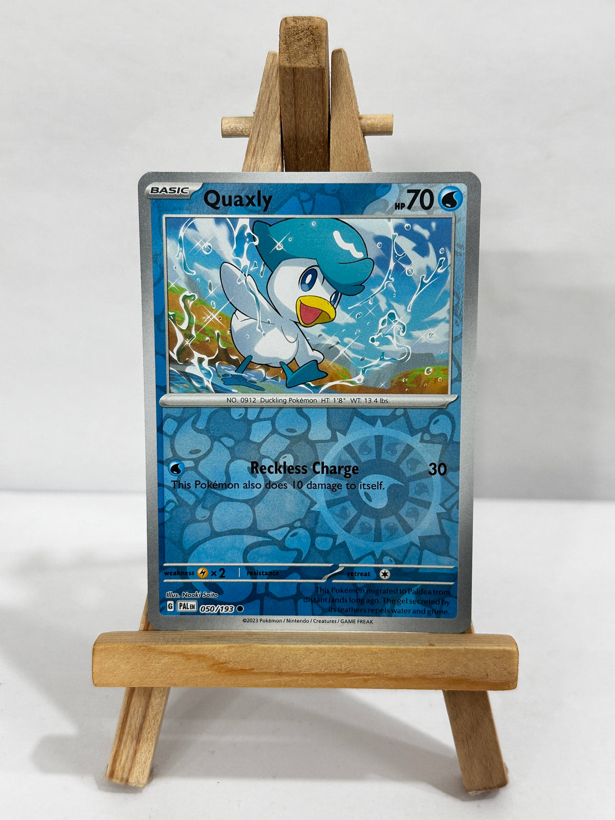 Quaxly (SV Paldea Evolved) Reverse Holo