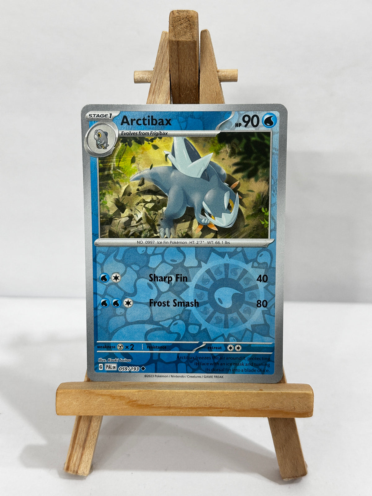 Arctibax (SV Paldea Evolved) Reverse Holo