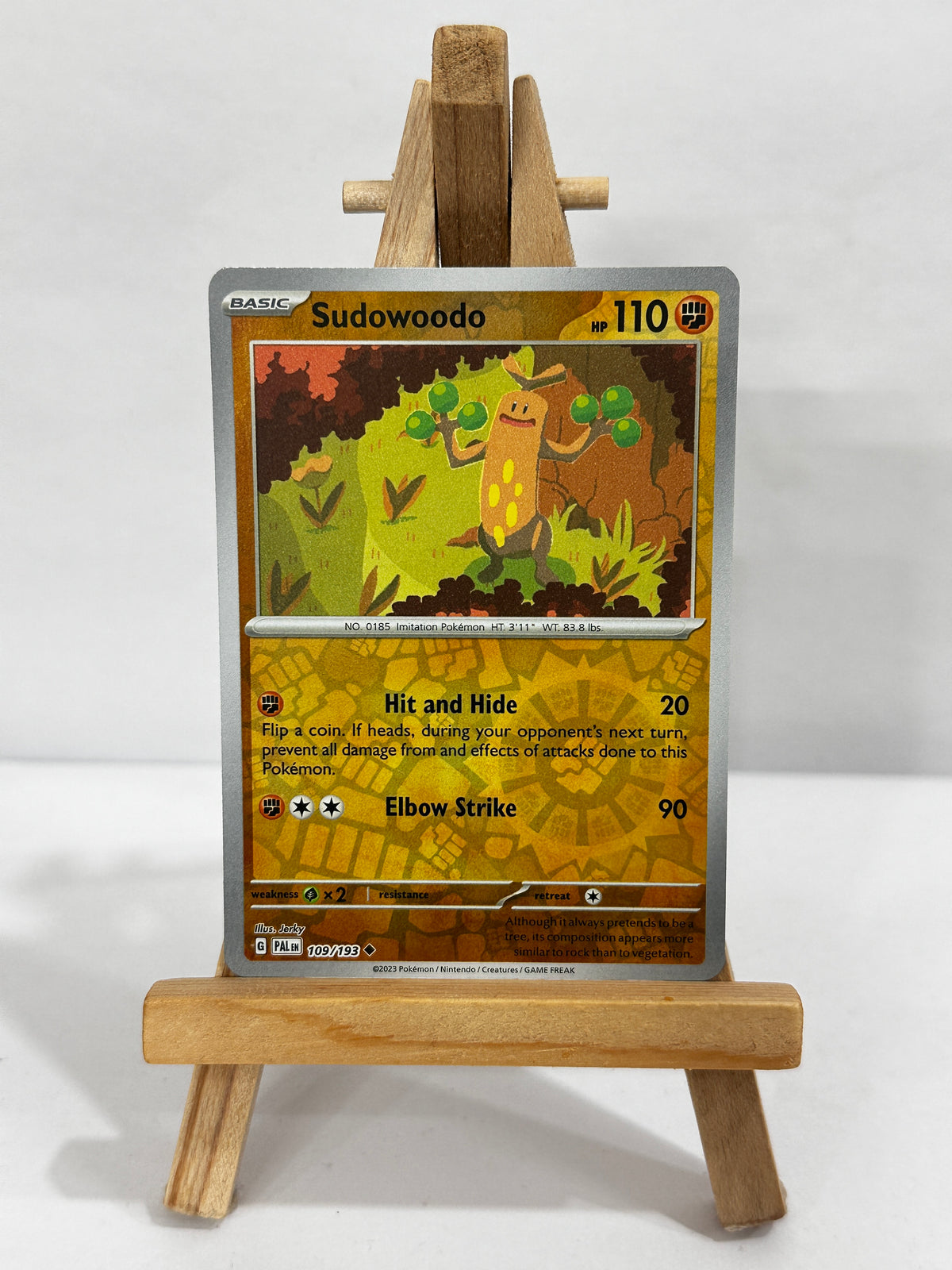 Sudowoodo (SV Paldea Evolved) Reverse Holo