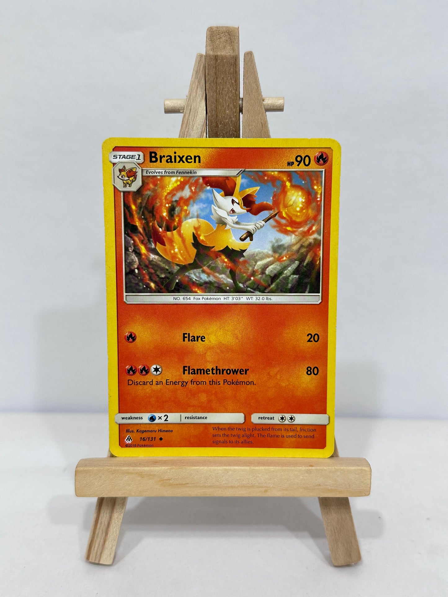 Braixen (Forbidden Light)