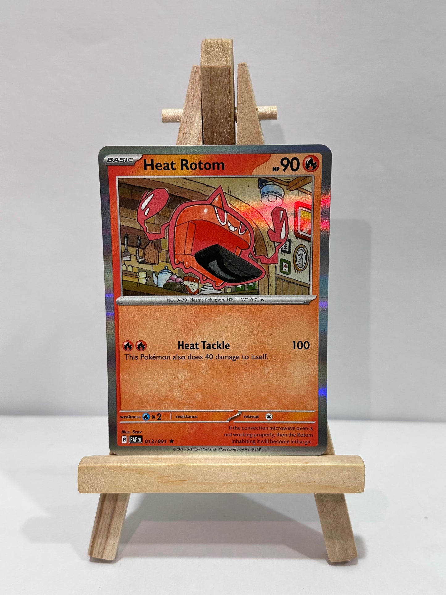 Heat Rotom (SV Paldean Fates) Holo