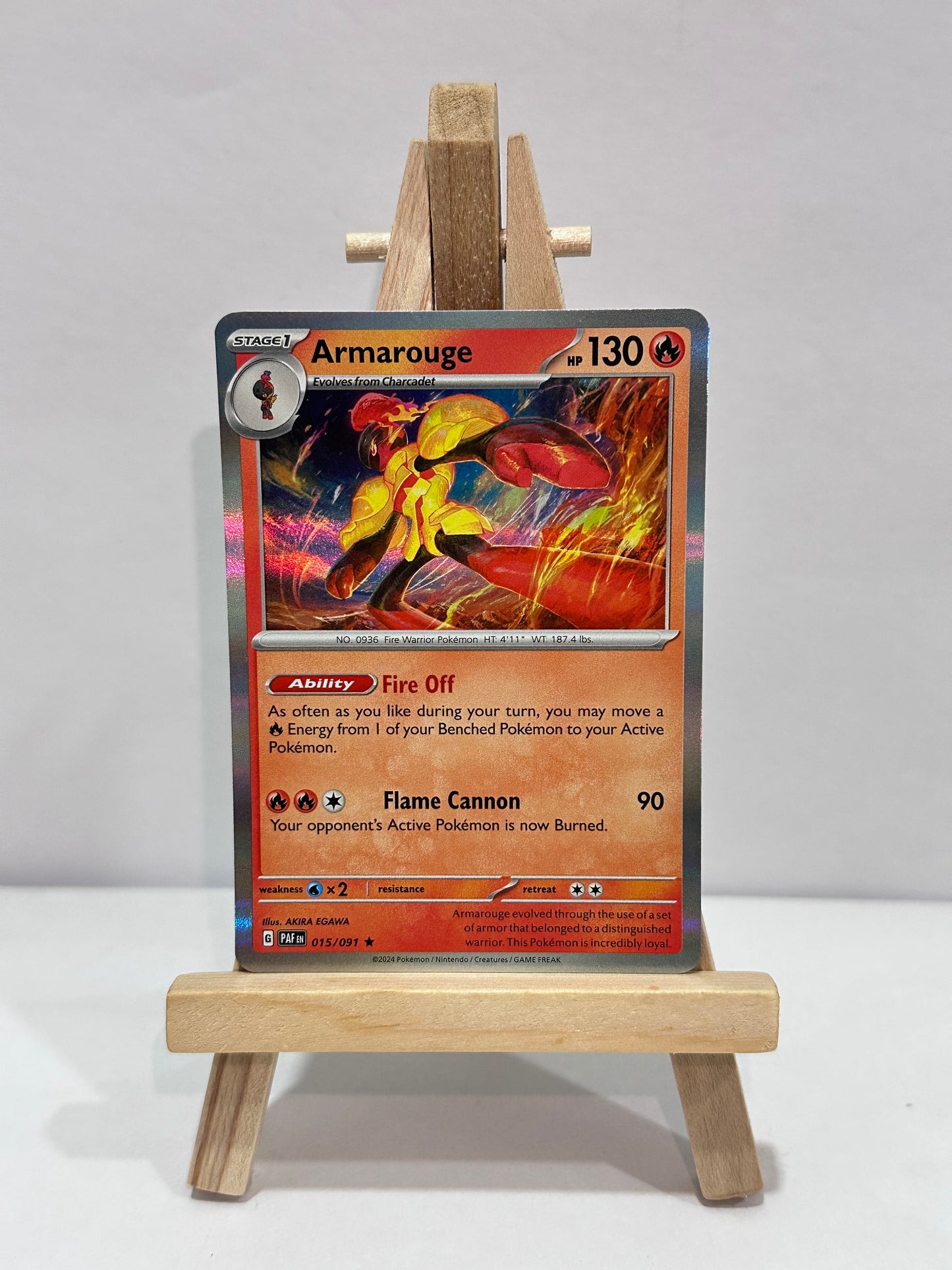 Armarouge (SV Paldean Fates) Holo