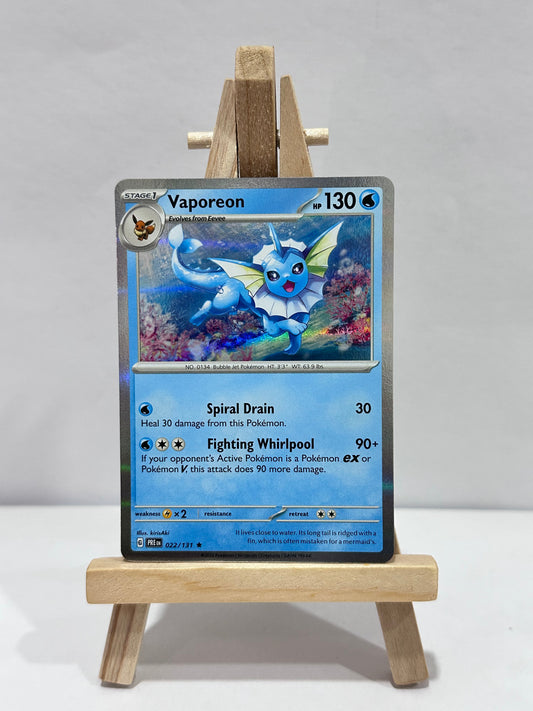 Vaporeon (SV Prismatic Evolution) Holo