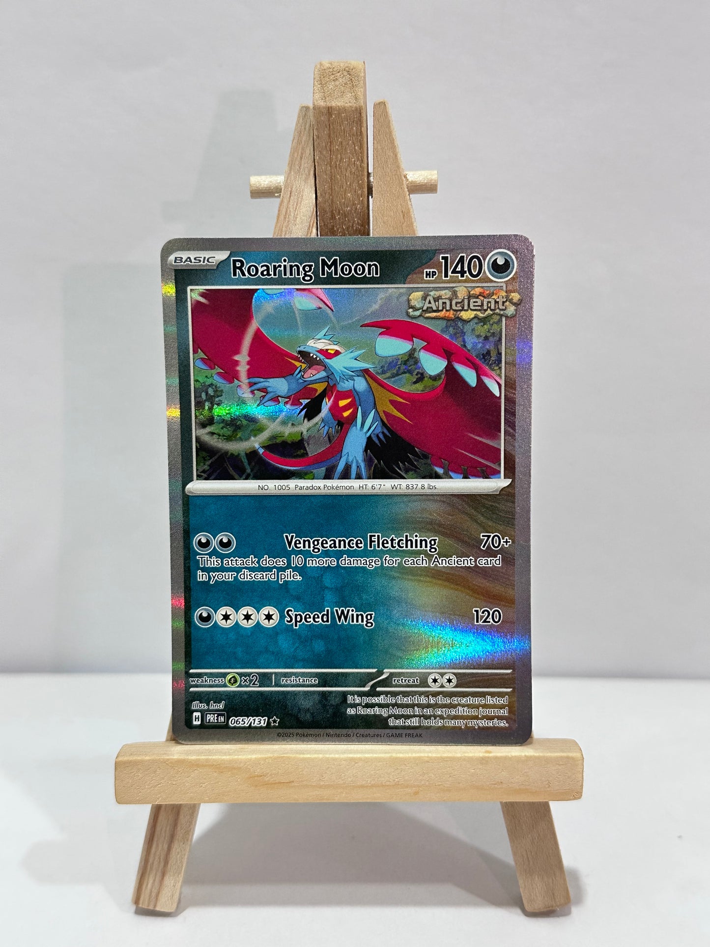 Roaring Moon (SV Prismatic Evolution) Holo