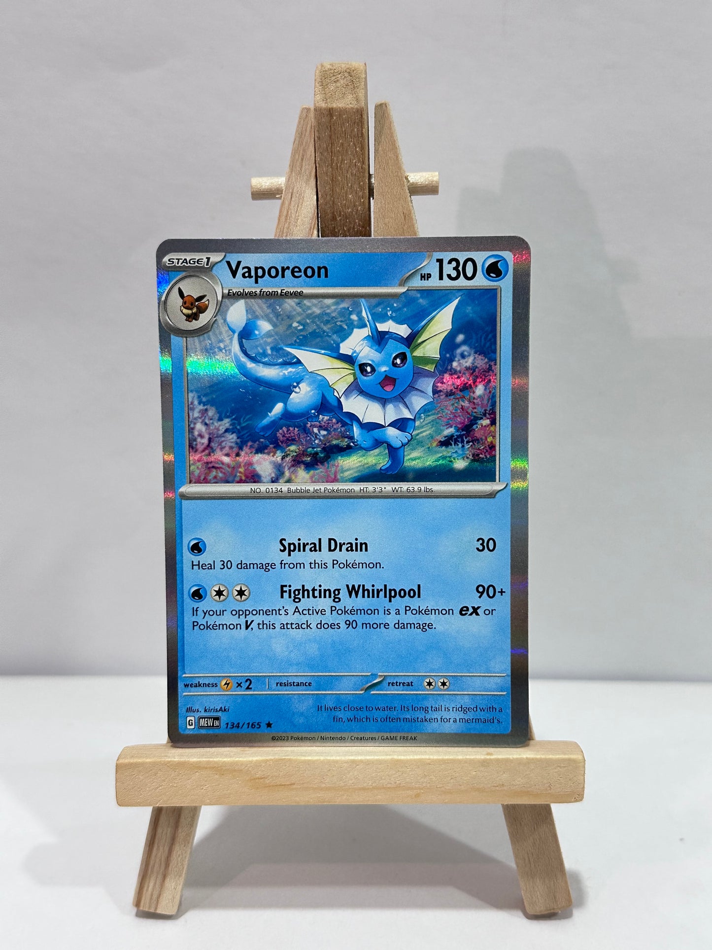 Vaporeon (SV 151) Holo
