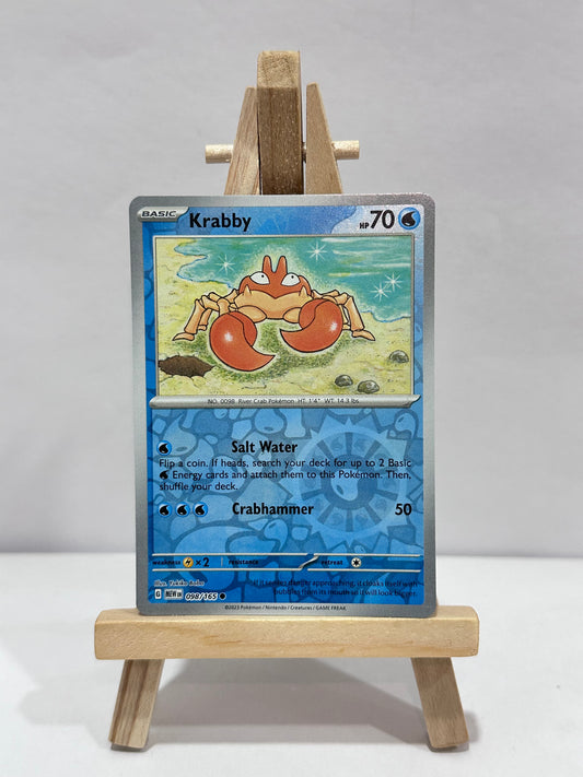 Krabby (SV 151) Reverse Holo