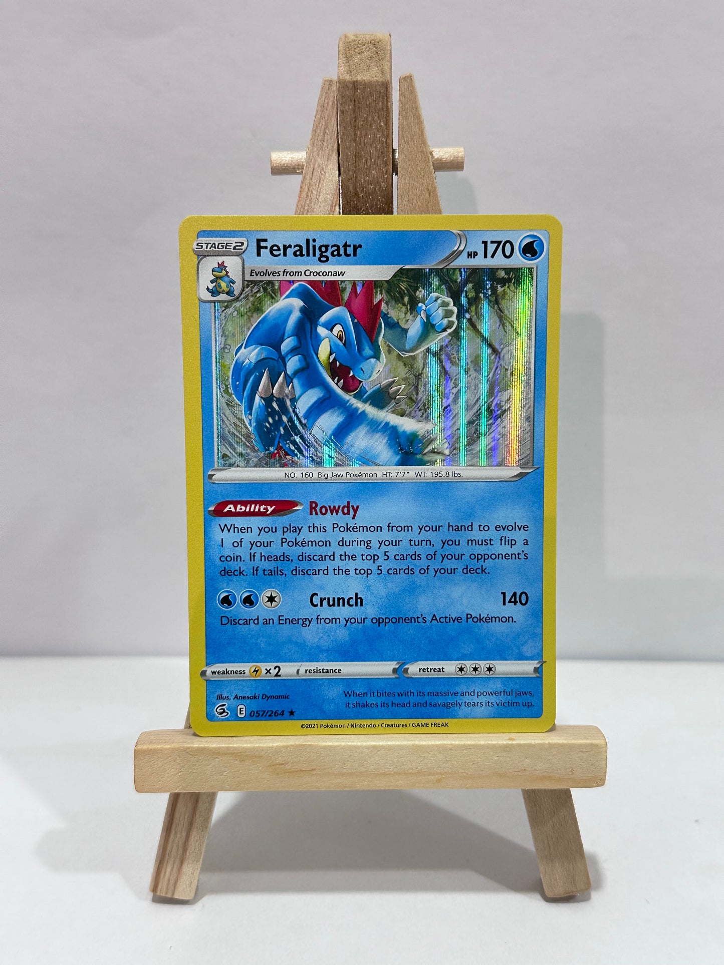 Feraligatr (SWSH Fusion Strike) Holo