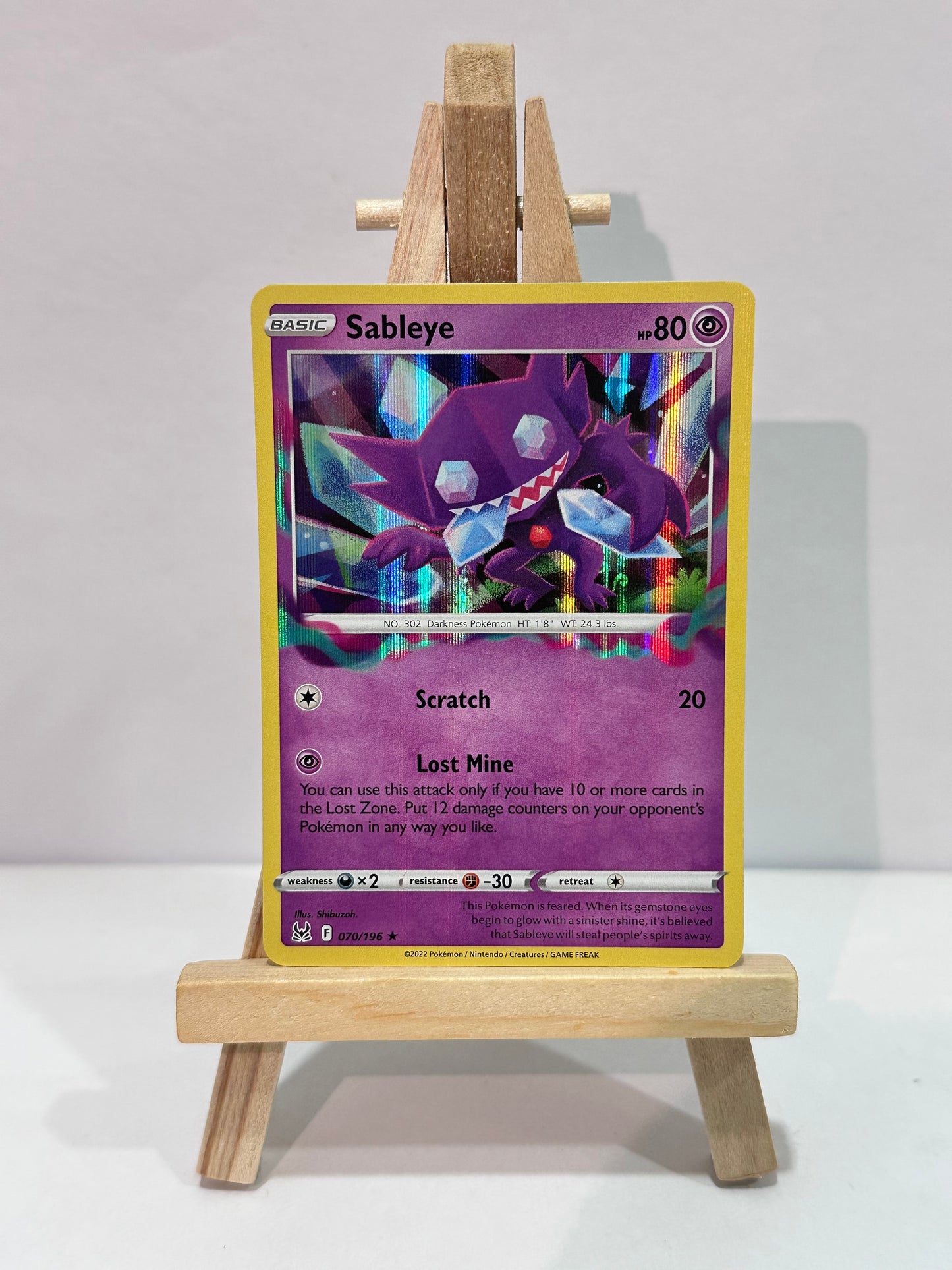 Sableye (SWSH Lost Origin) Holo