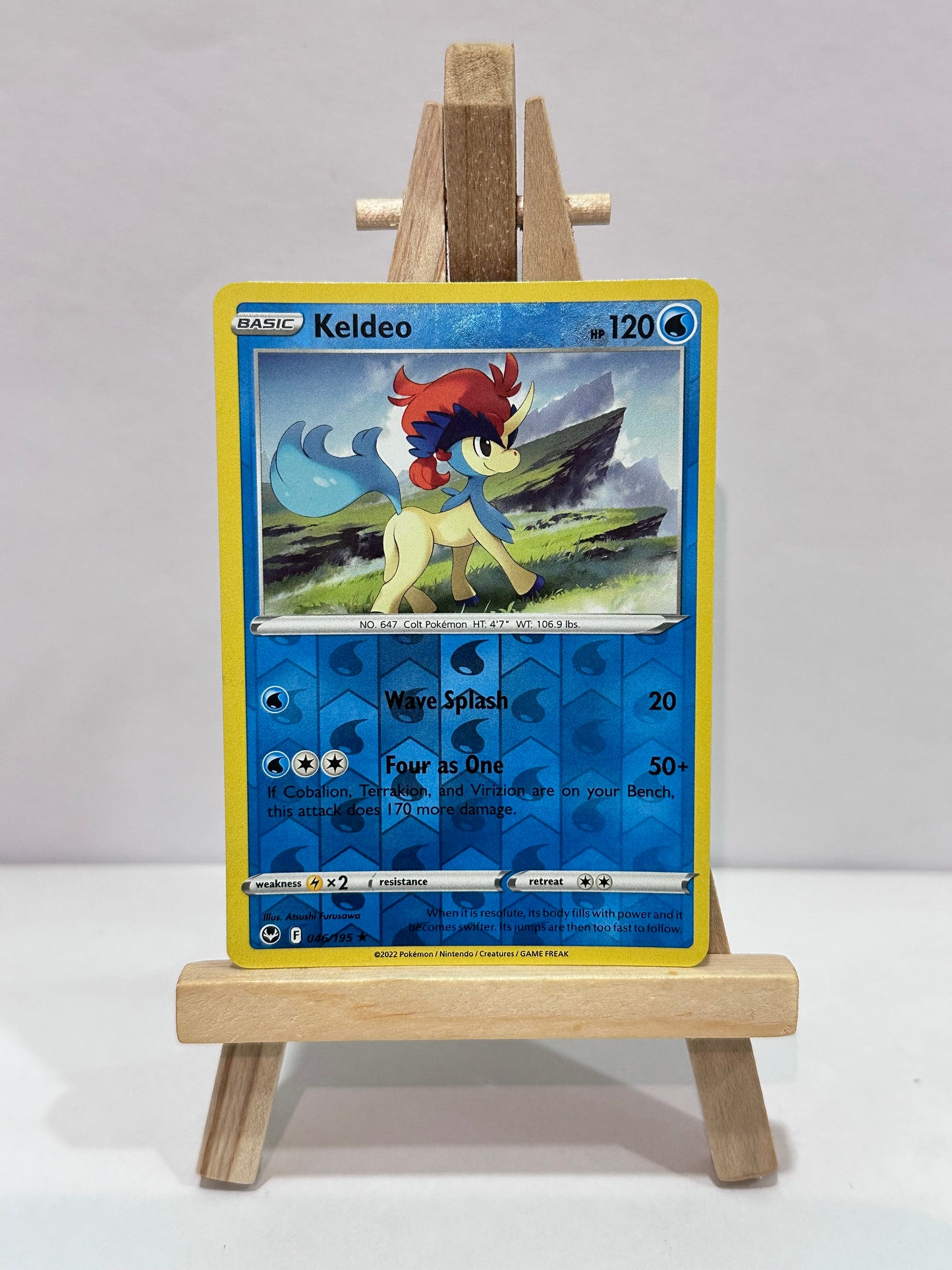 Keldeo (SWSH Silver Tempest)