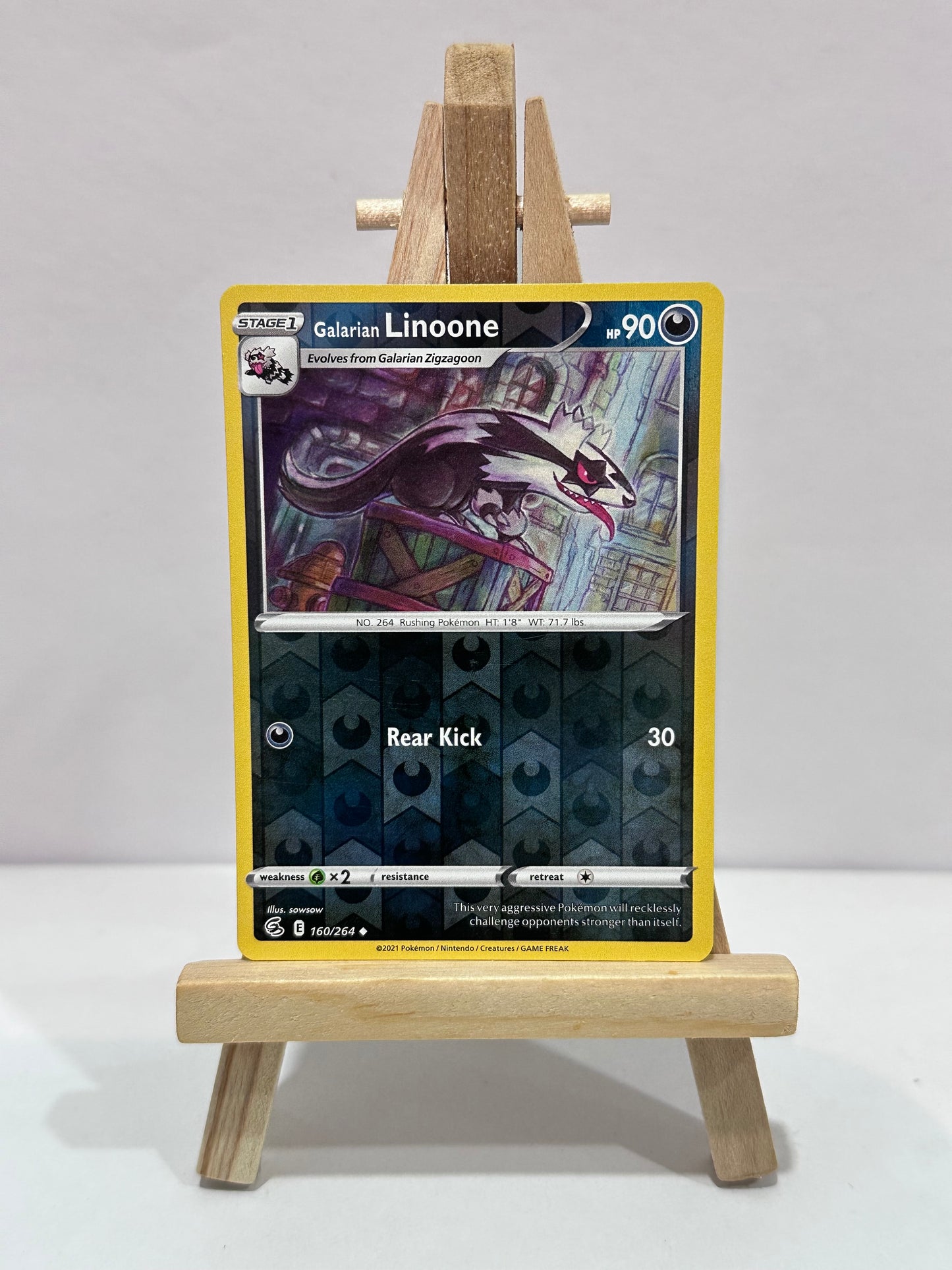 Galarian Linoone (SWSH Fusion Strike)