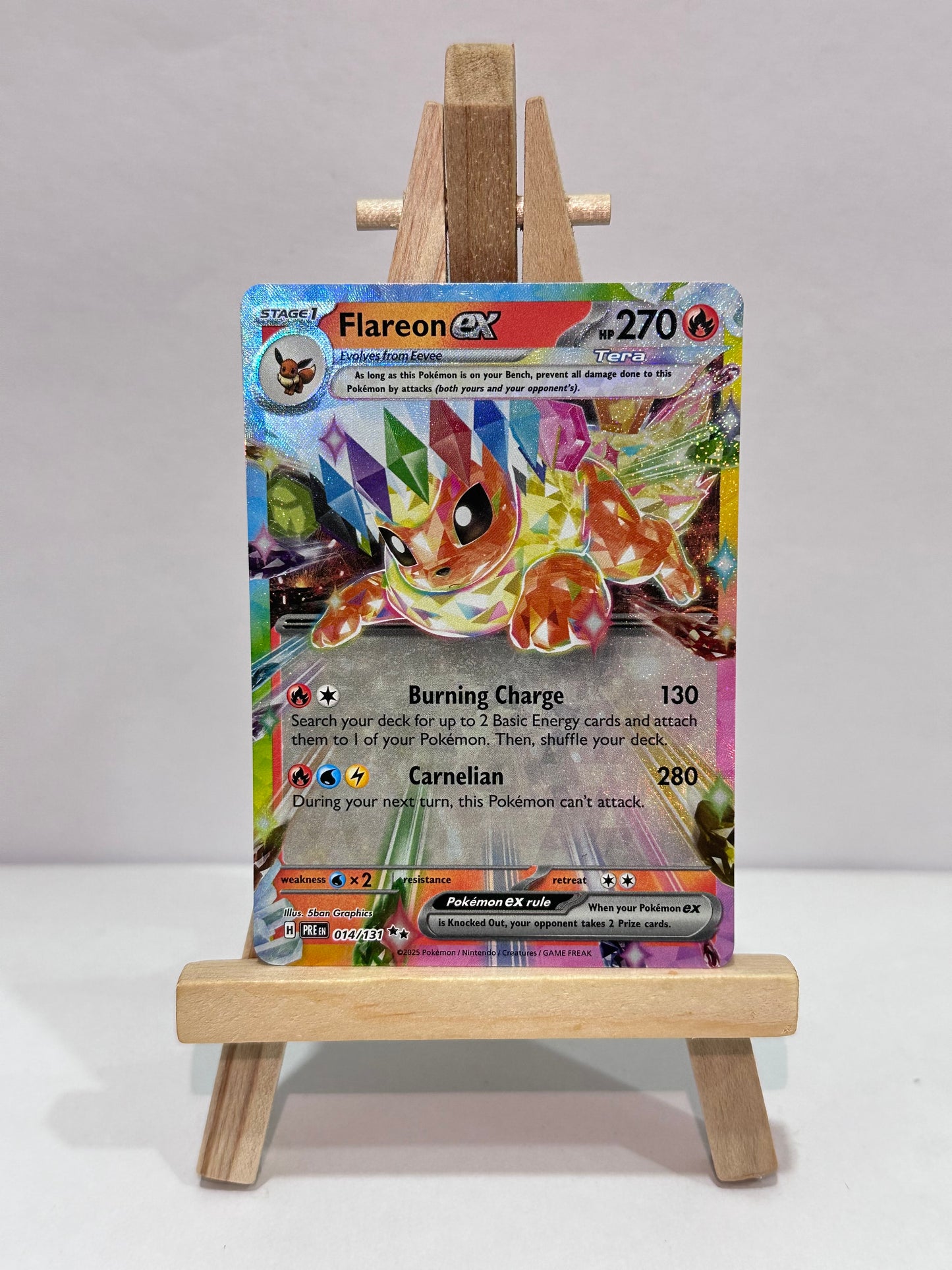 Flareon ex (SV Prismatic Evolution)