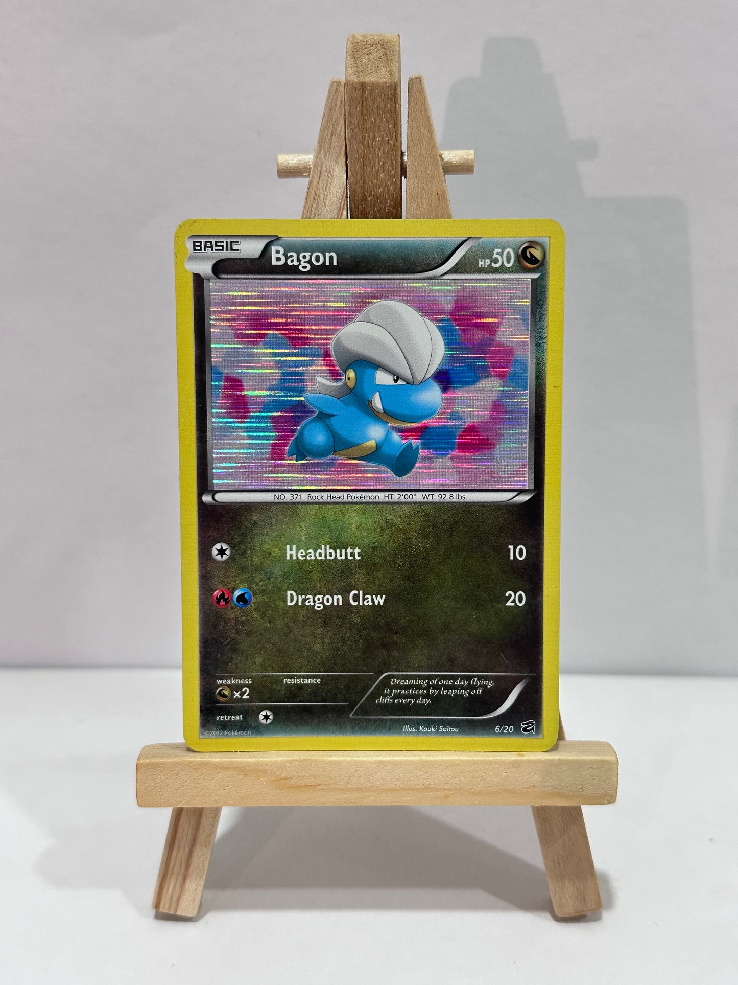 Bagon (BW Dragon Vault) Holo