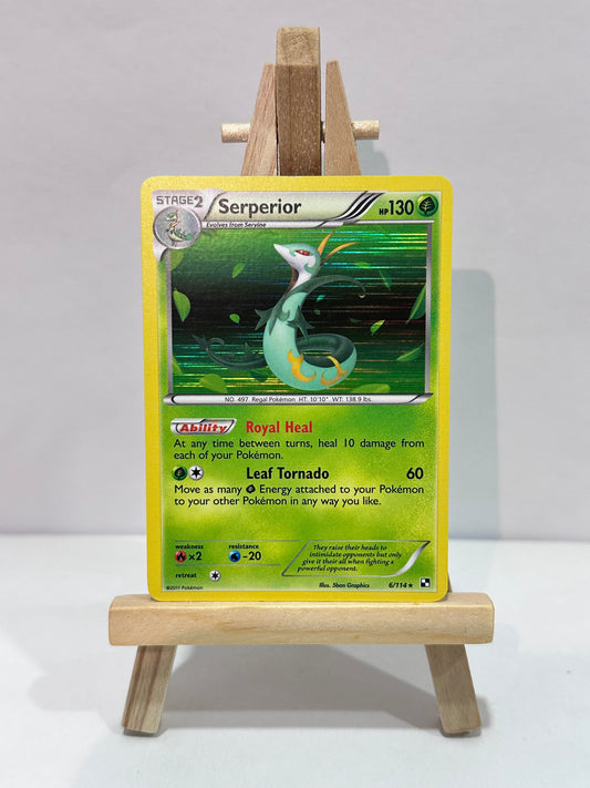 Serperior (BW Base Set) Holo