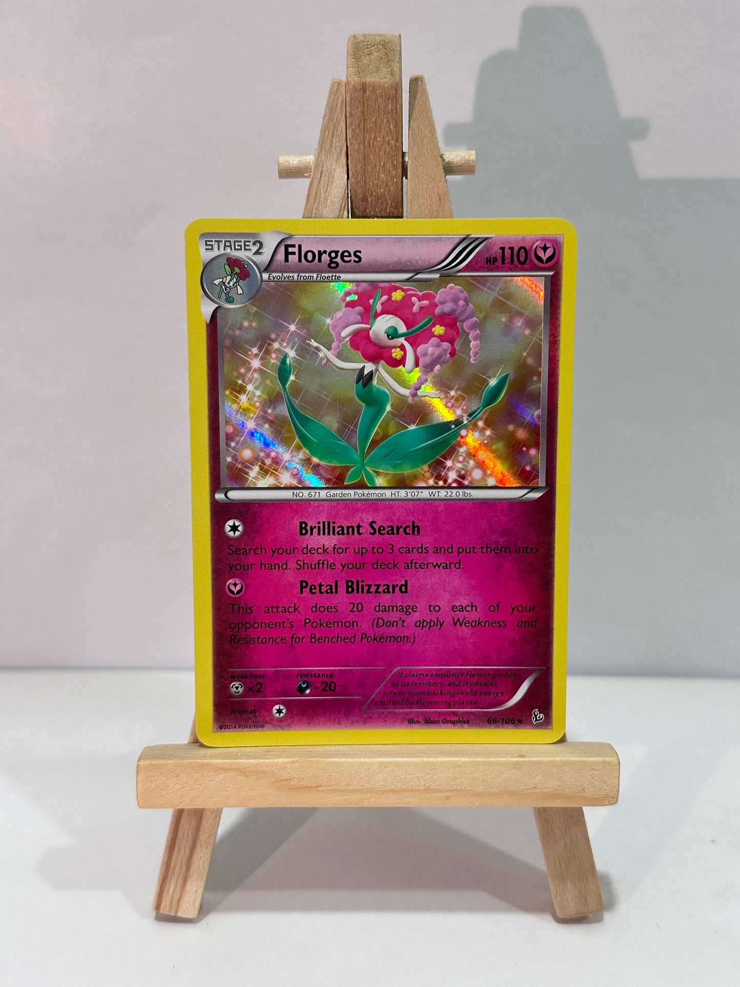 Florges (XY Flashfire) Holo