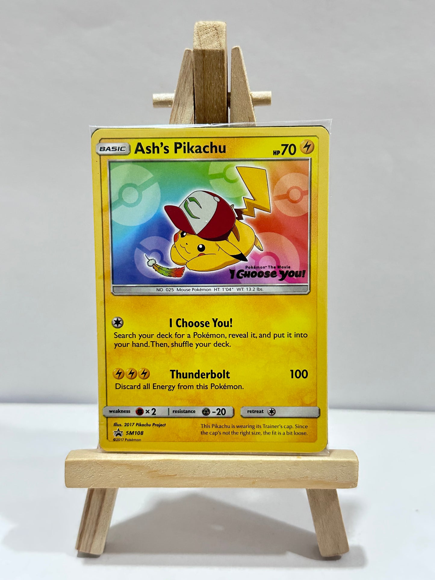 Ash’s Pikachu (SM 108)