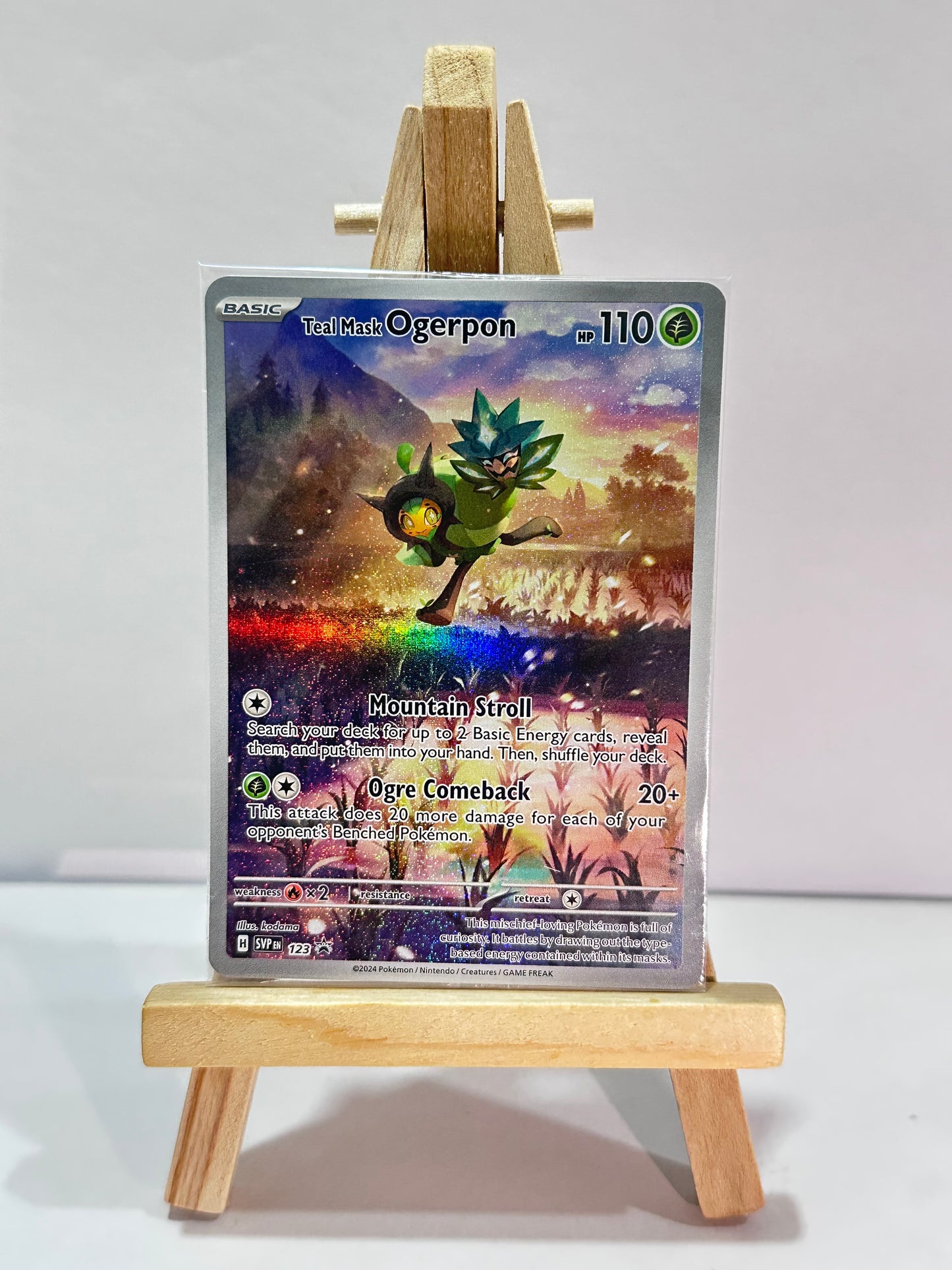 Teal Mask Ogerpon (Twilight Masquerade) Promo