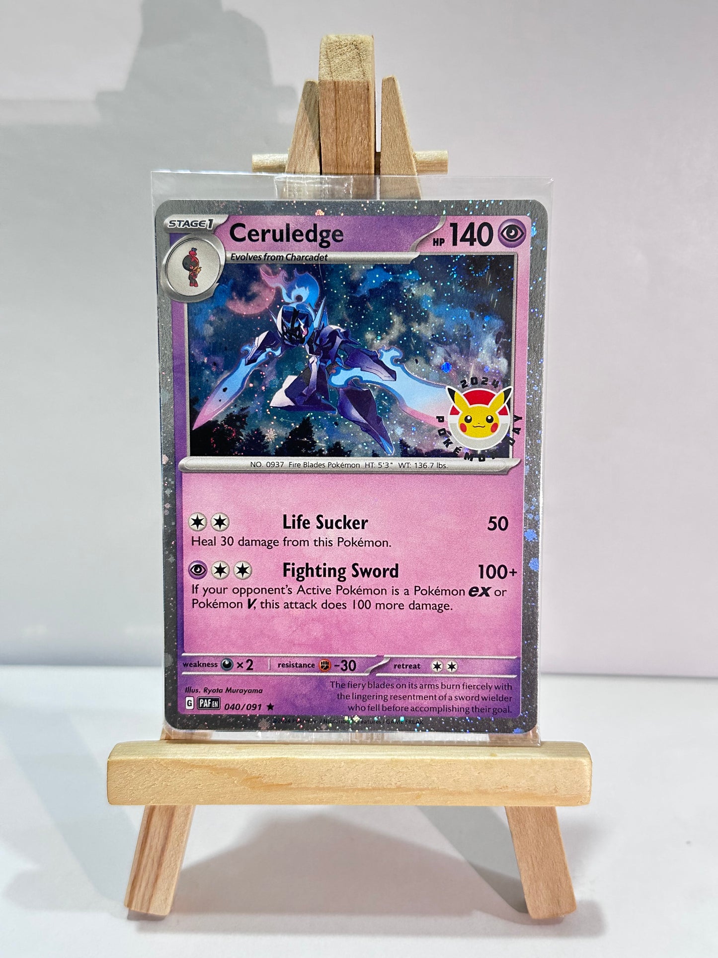 Ceruledge (Pokemon Day 2024) Promo
