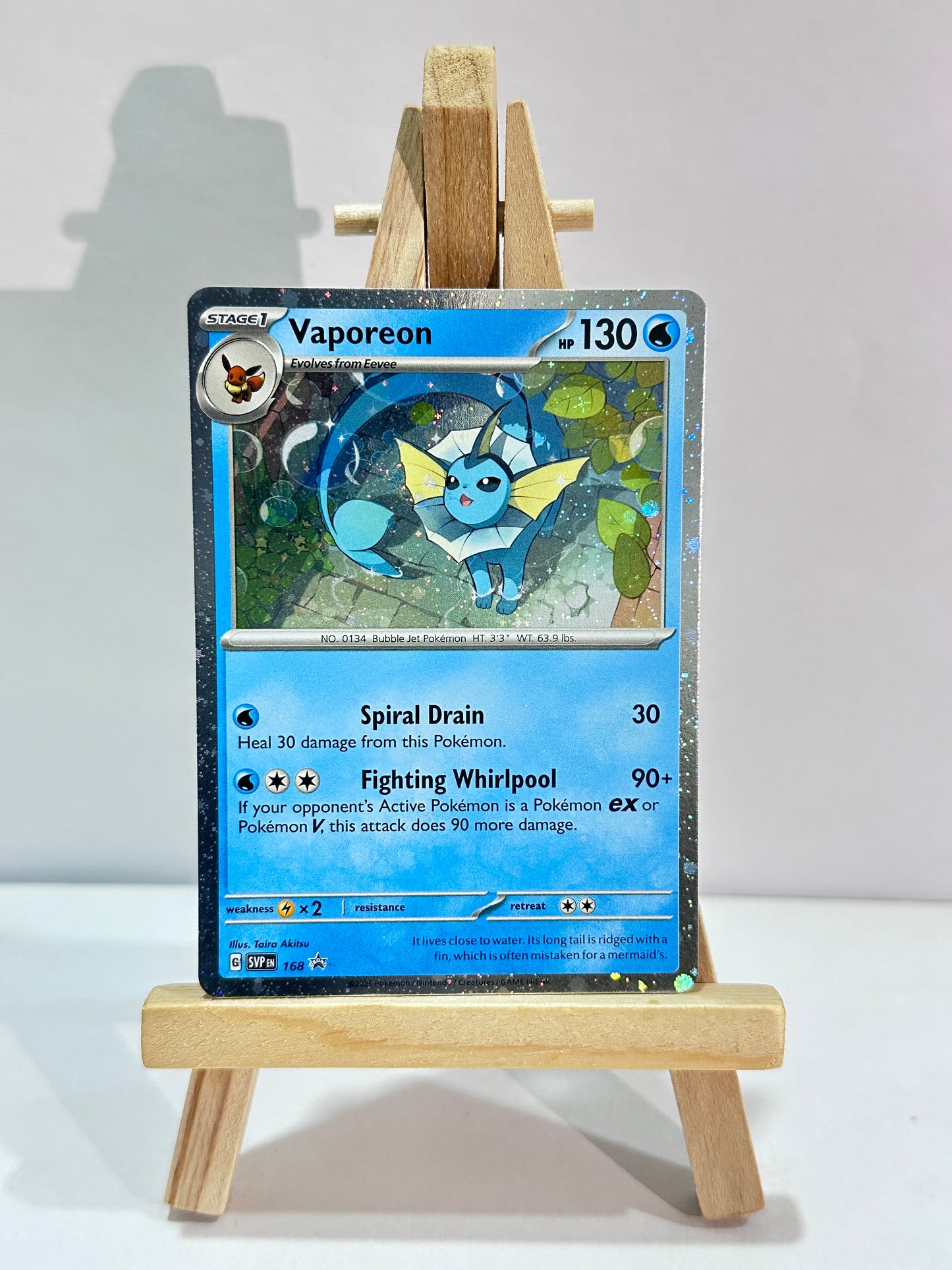 Vaporeon (SVP 168) Promo