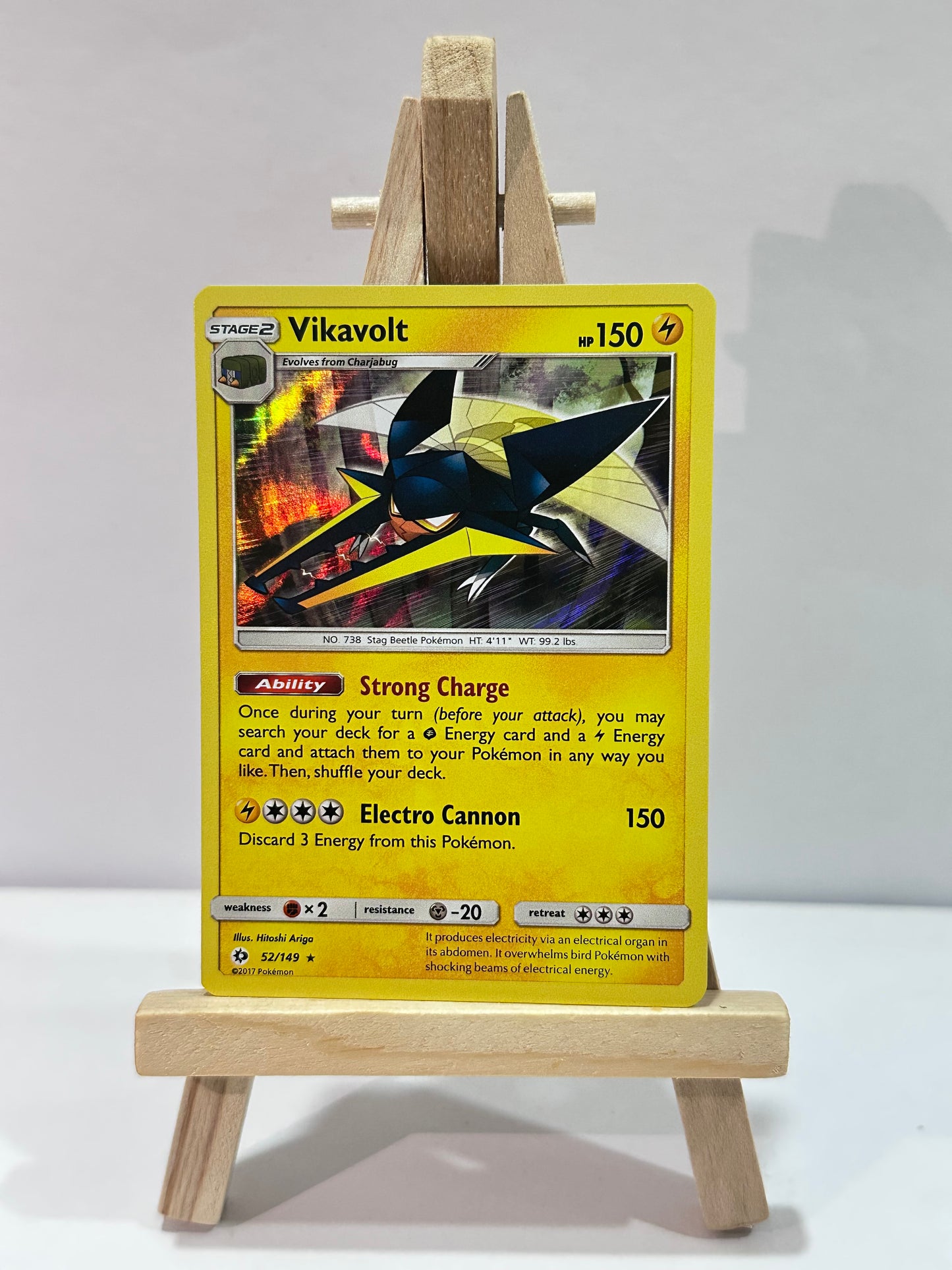 Vikavolt (SM Base Set) Holo