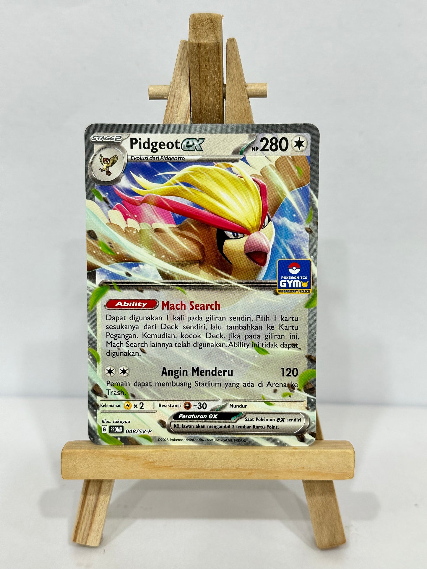 Pidgeot ex (Indonesian Gym Promo)