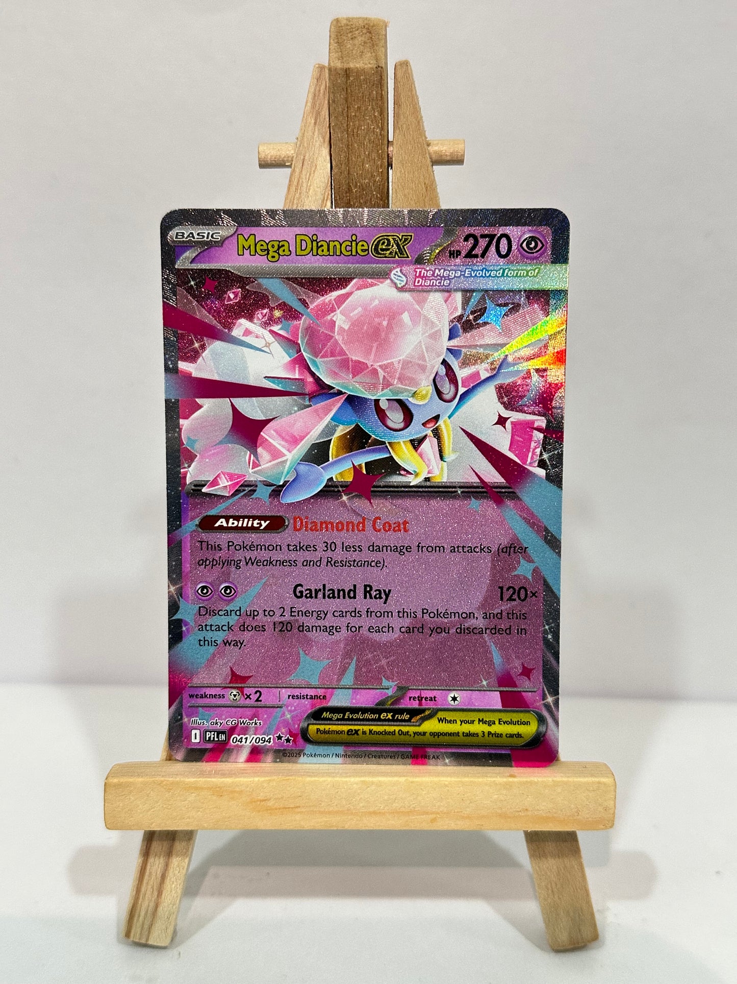 Mega Diancie ex (ME Phantasmal Flames)