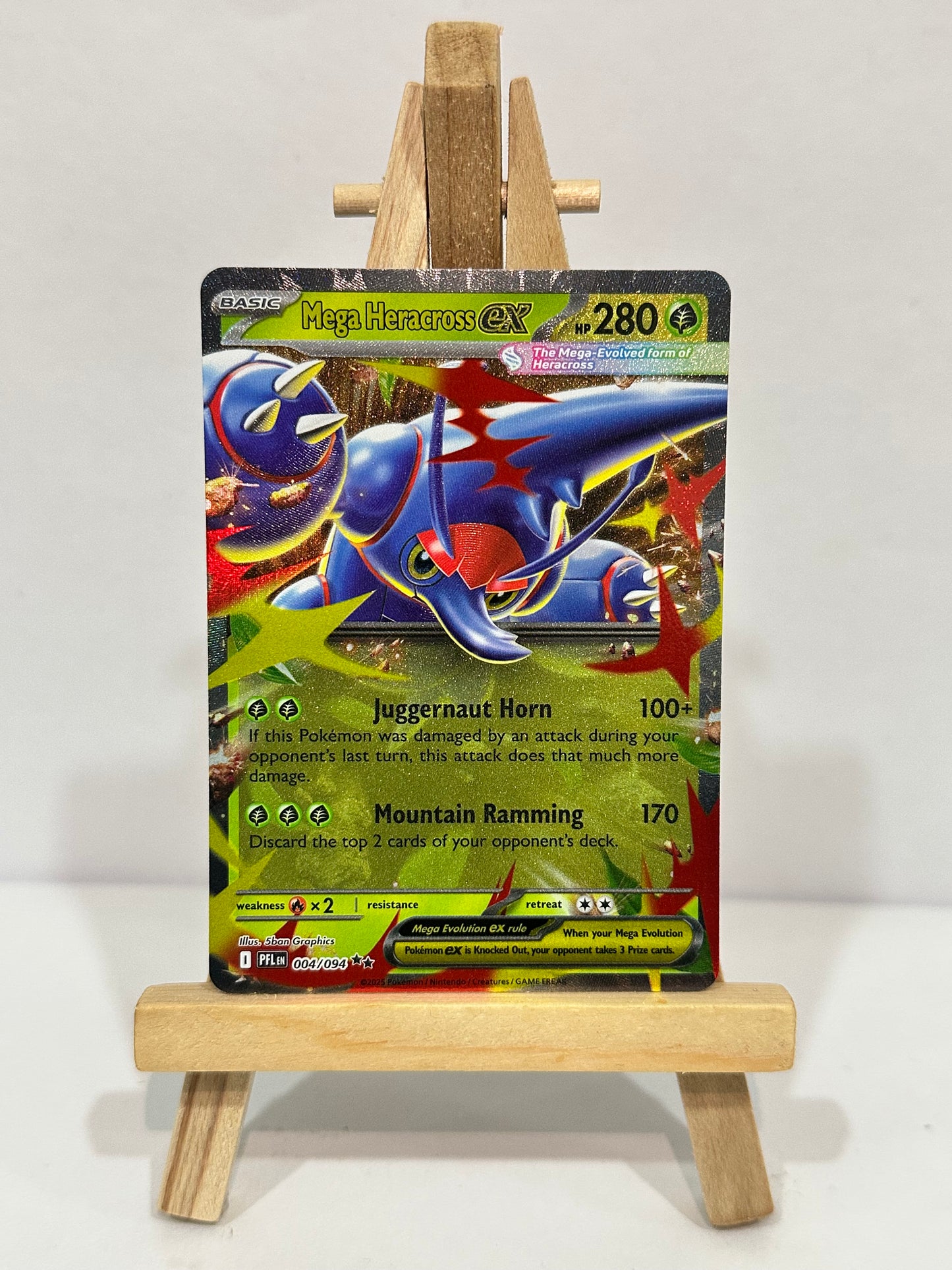 Mega Heracross ex (ME Phantasmal Flames)