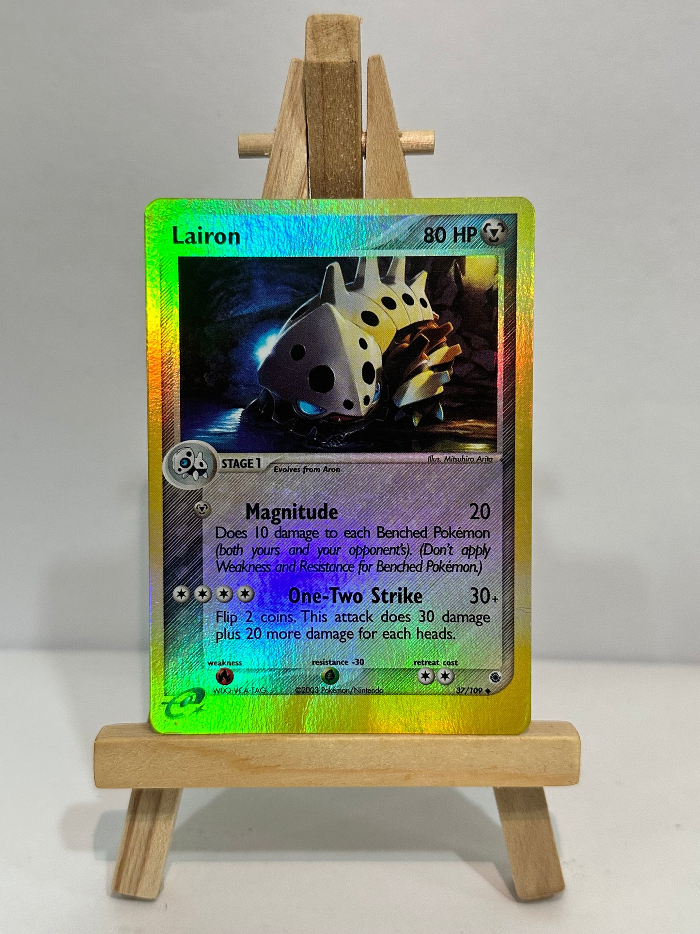 Lairon (Ex Ruby&Sapphire) Reverse Holo