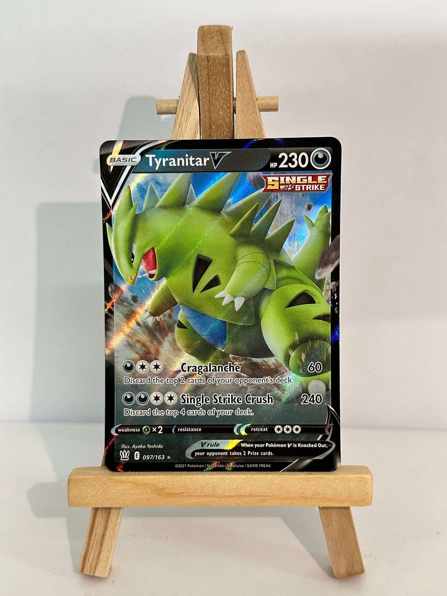 Tyranitar V (SWSH Battle Styles)