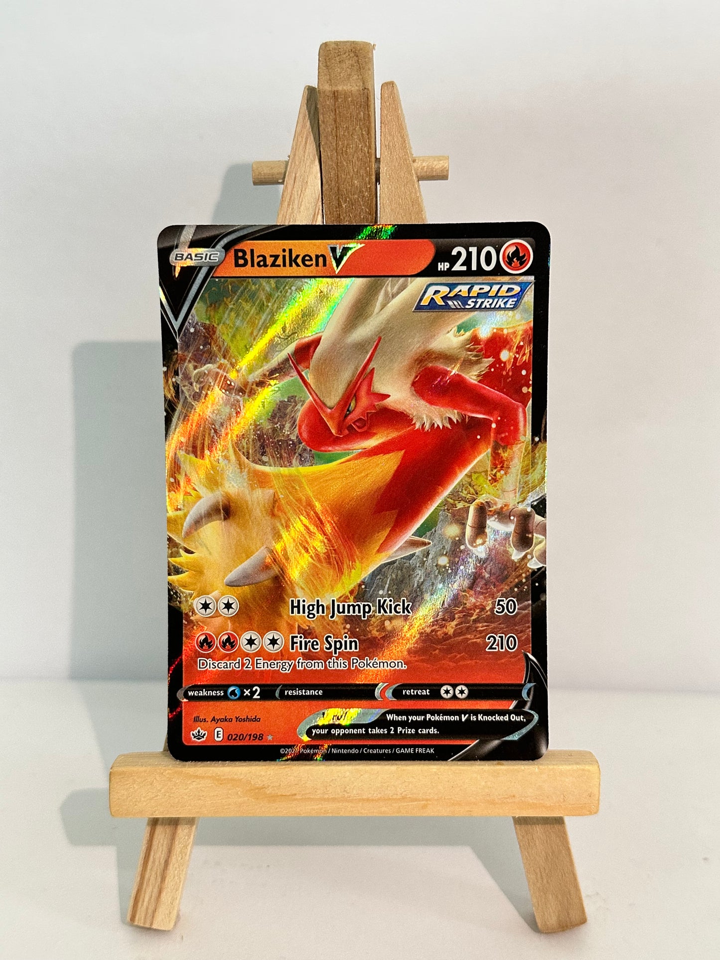 Blaziken V (SWSH Chilling Reign)