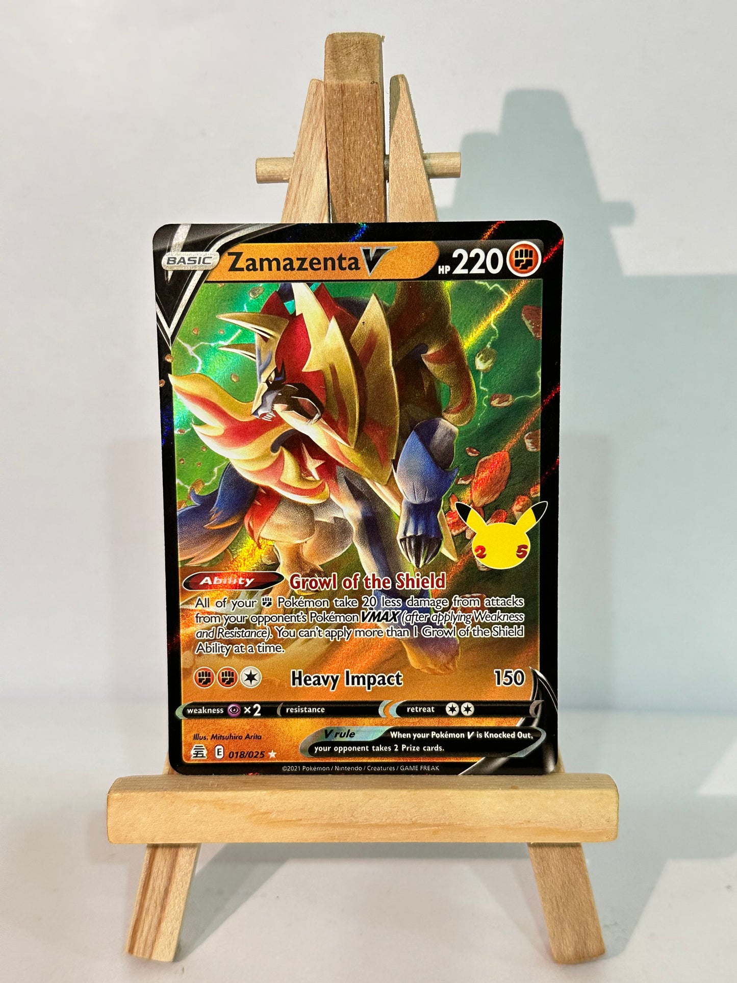 Zamazenta V (SWSH Celebrations)