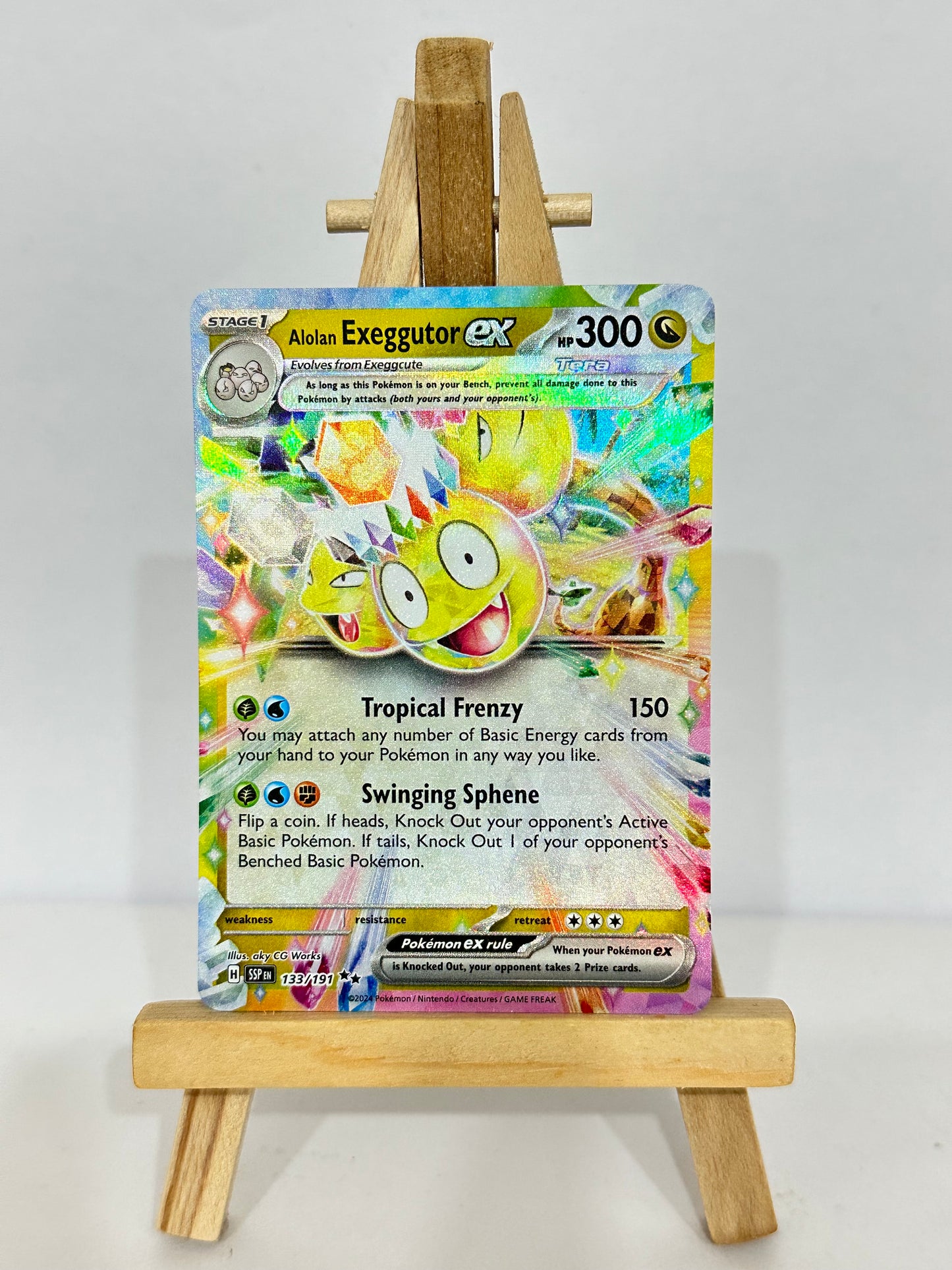 Alolan Exeggutor ex (SV Surging Sparks)