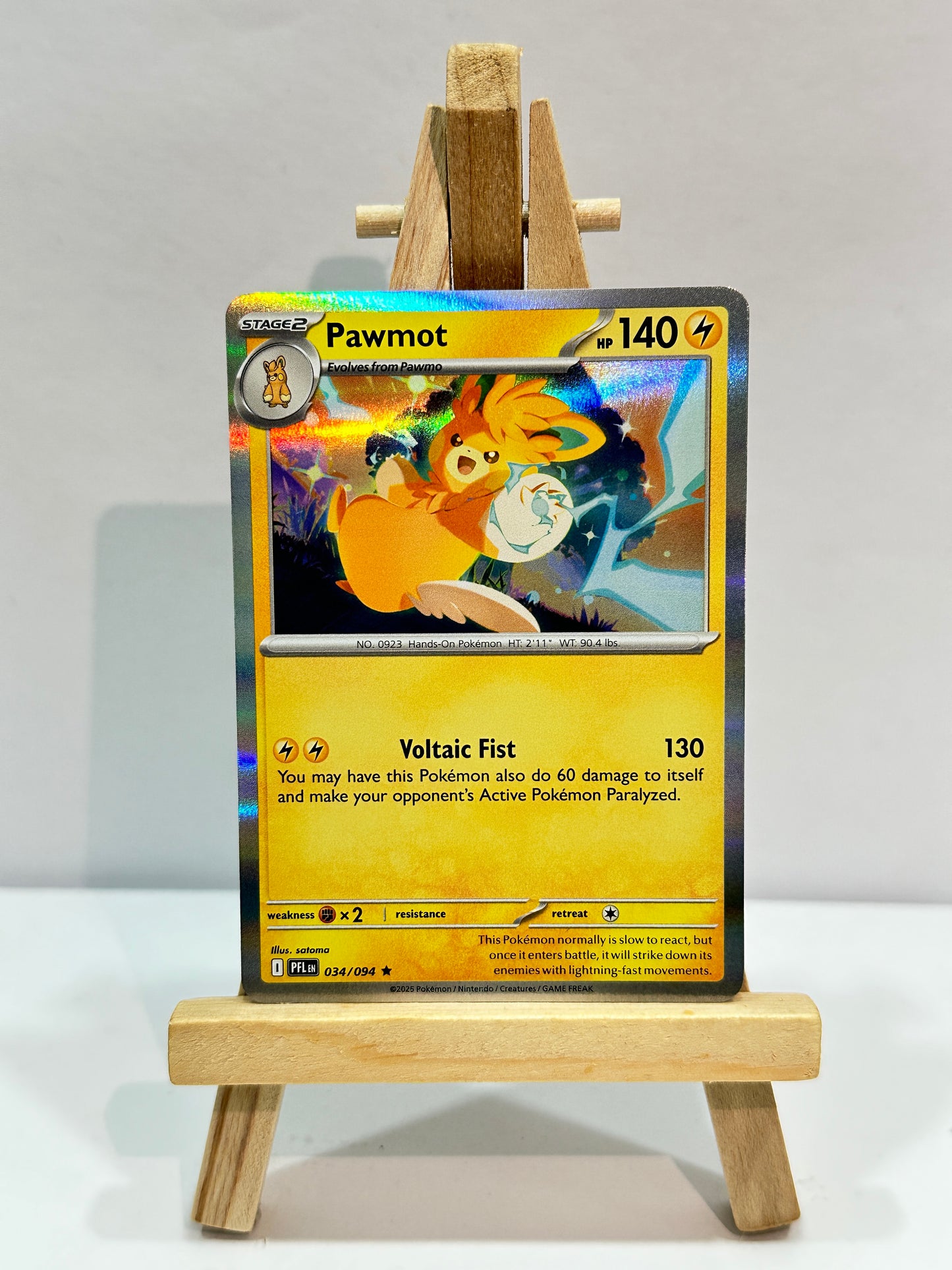 Pawmot (ME Phantasmal Flames) Holo