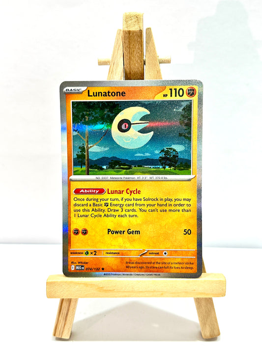 Lunatone (Mega Evolution) Holo
