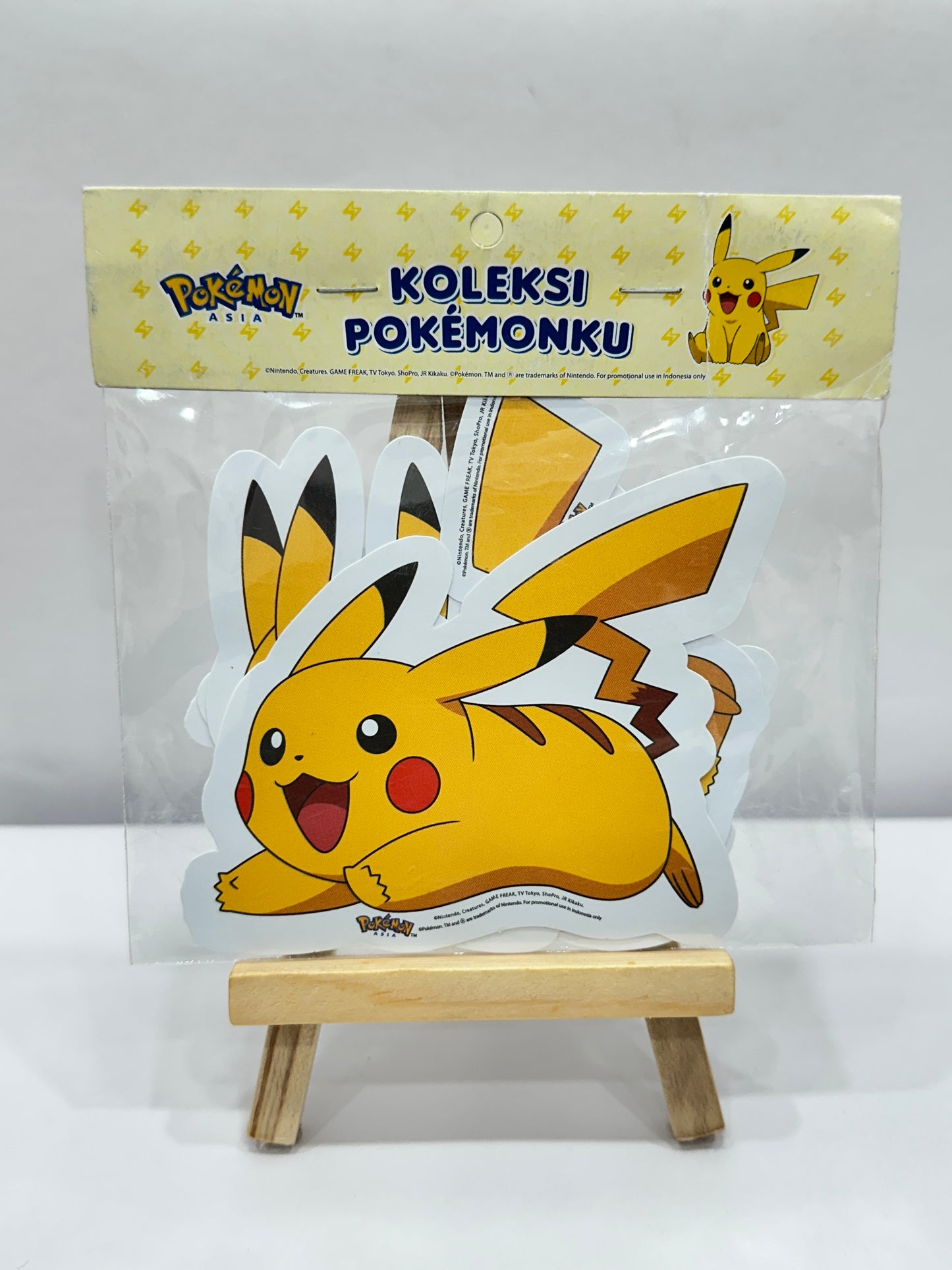 Pikachu Stickers Pack (Pokémon Asia)