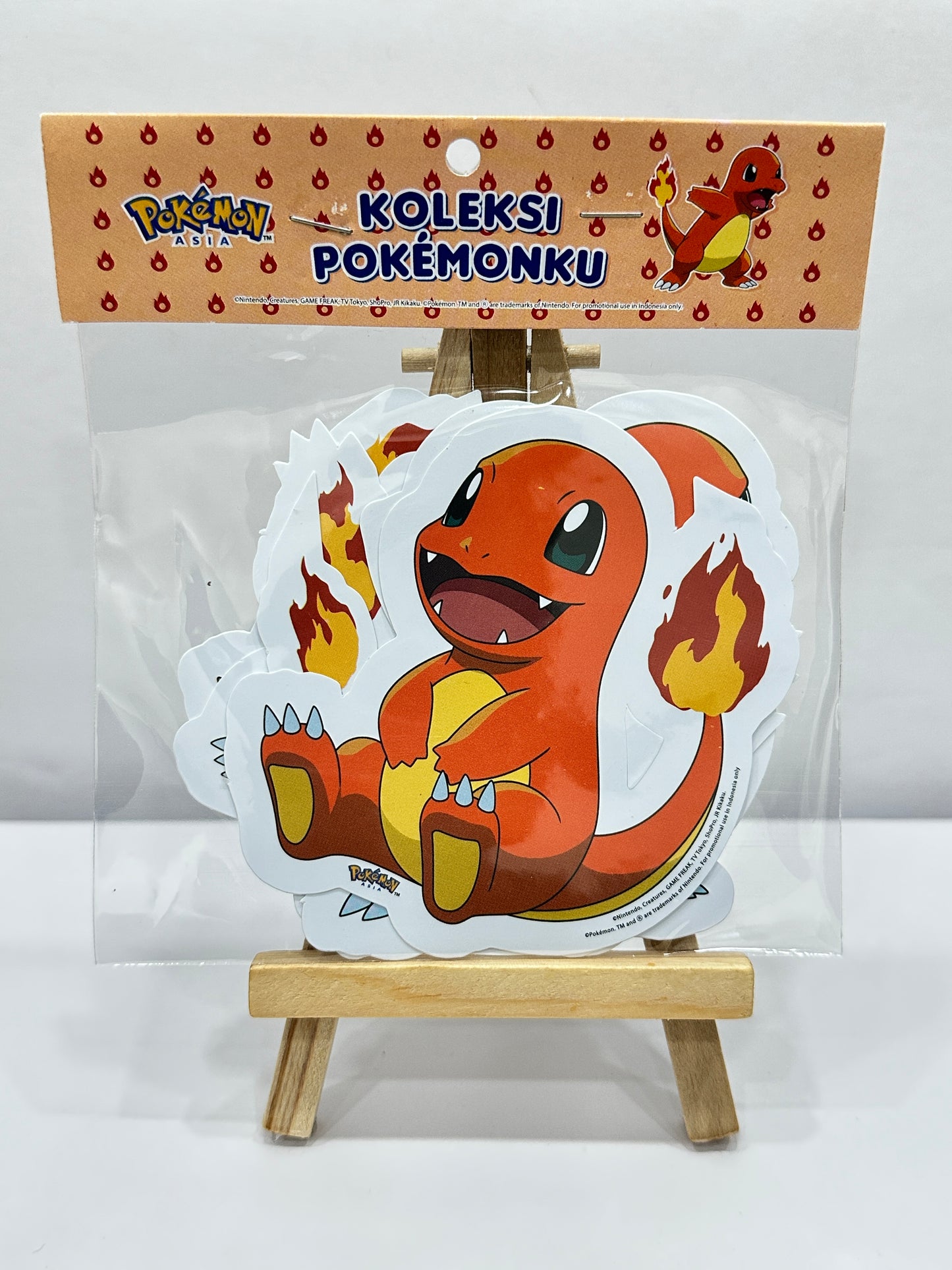 Charmander Stickers Pack (Pokémon Asia)