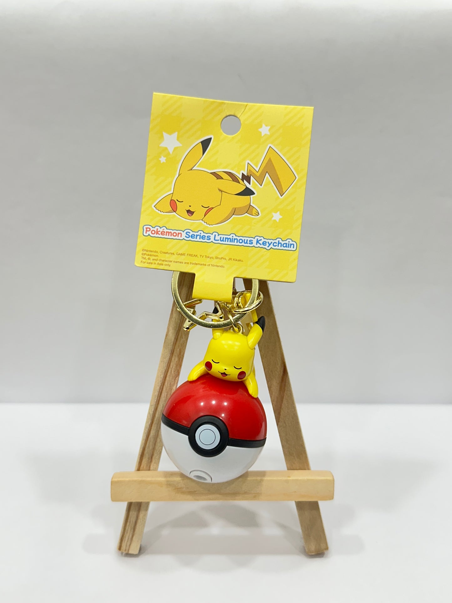 Pikachu Luminous Keychain (Pokémon Asia)