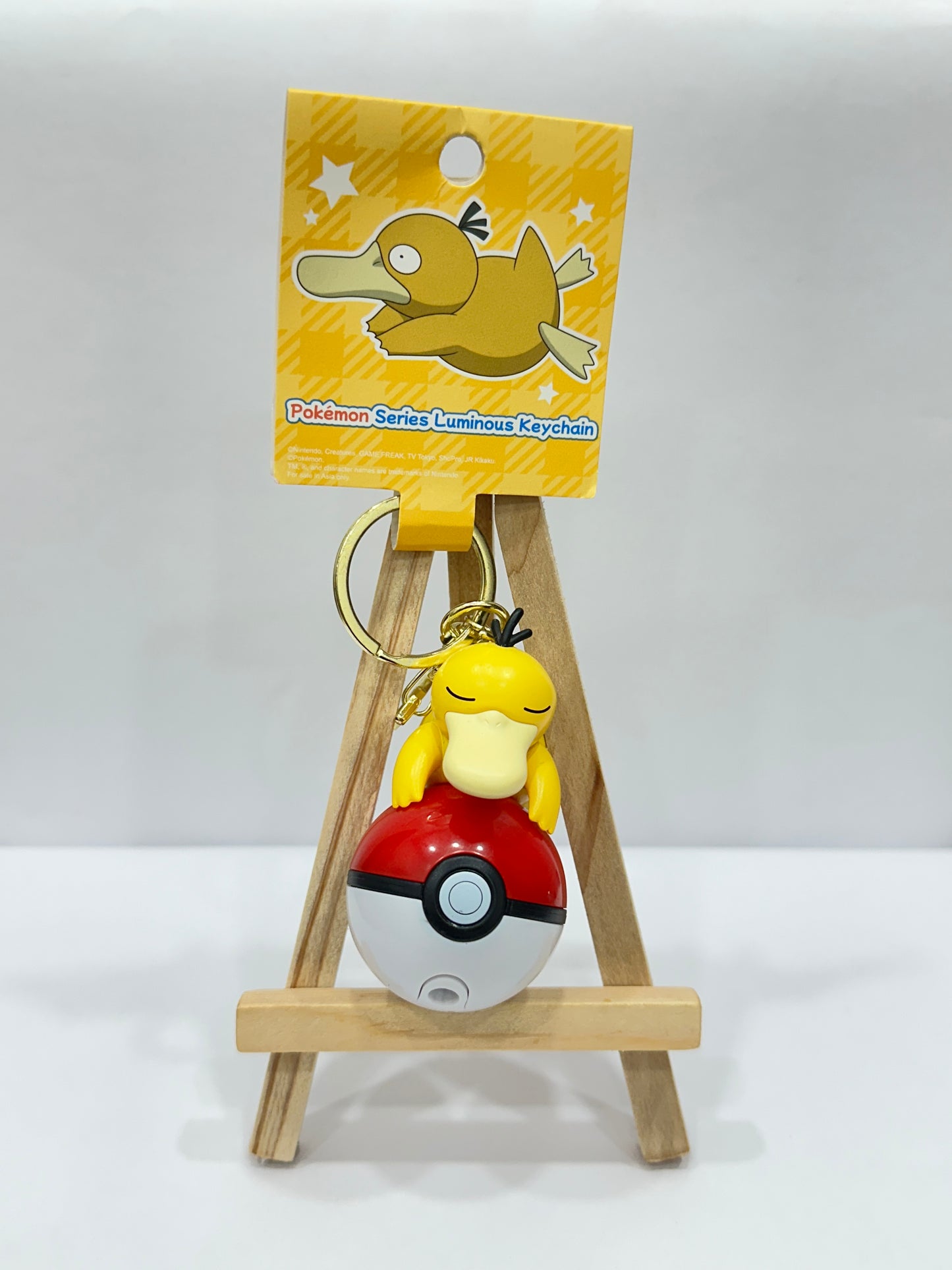 Psyduck Luminous Keychain (Pokémon Asia)