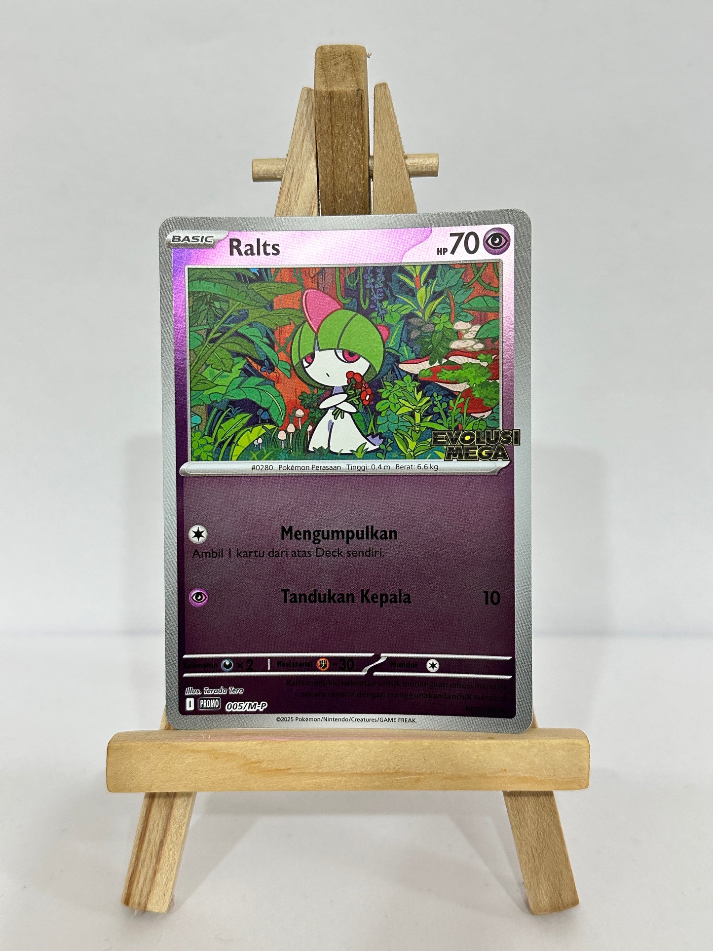 Ralts (Reverse Holo Promo) Indonesia