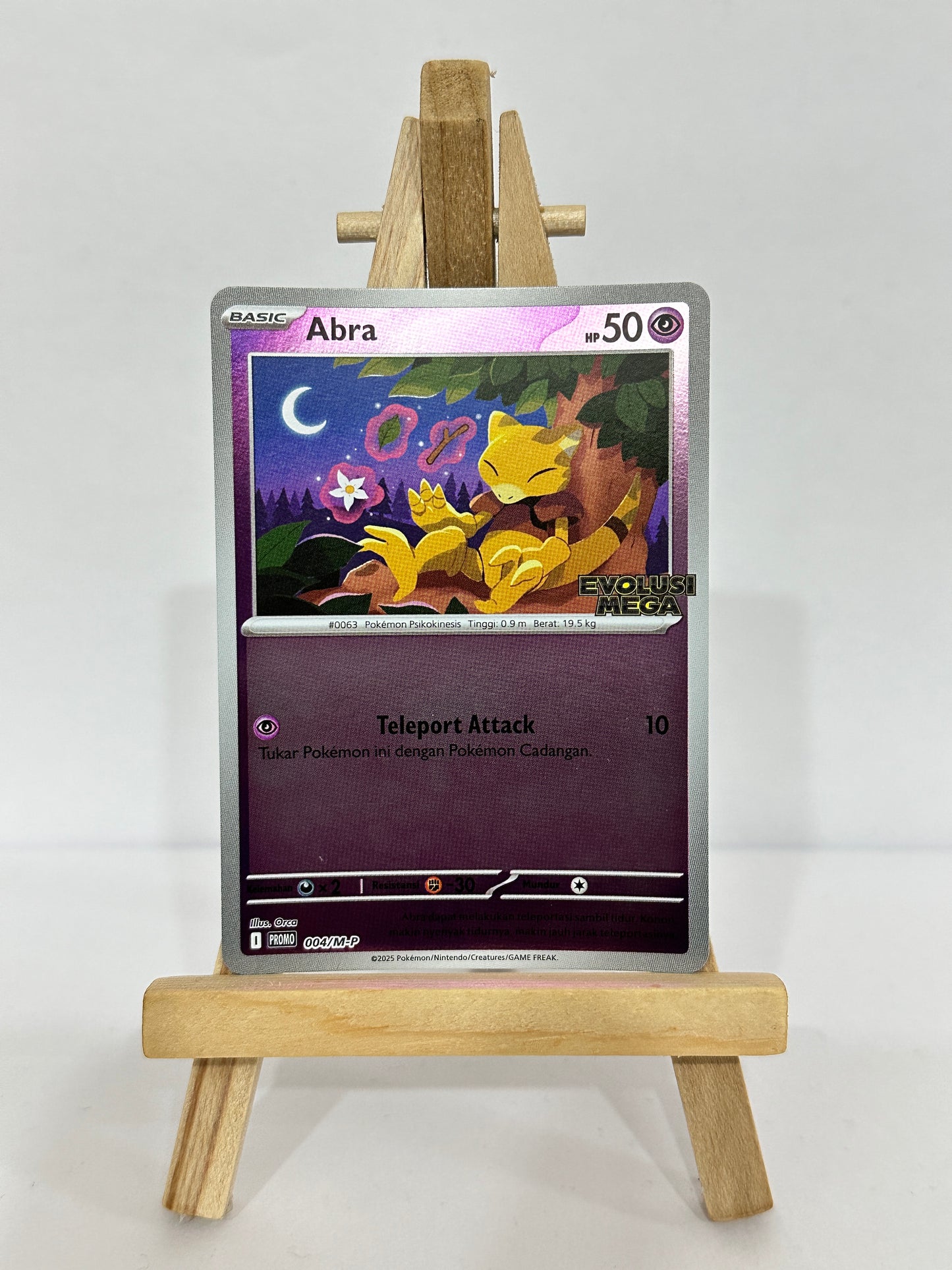 Abra (Reverse Holo Promo) Indonesia